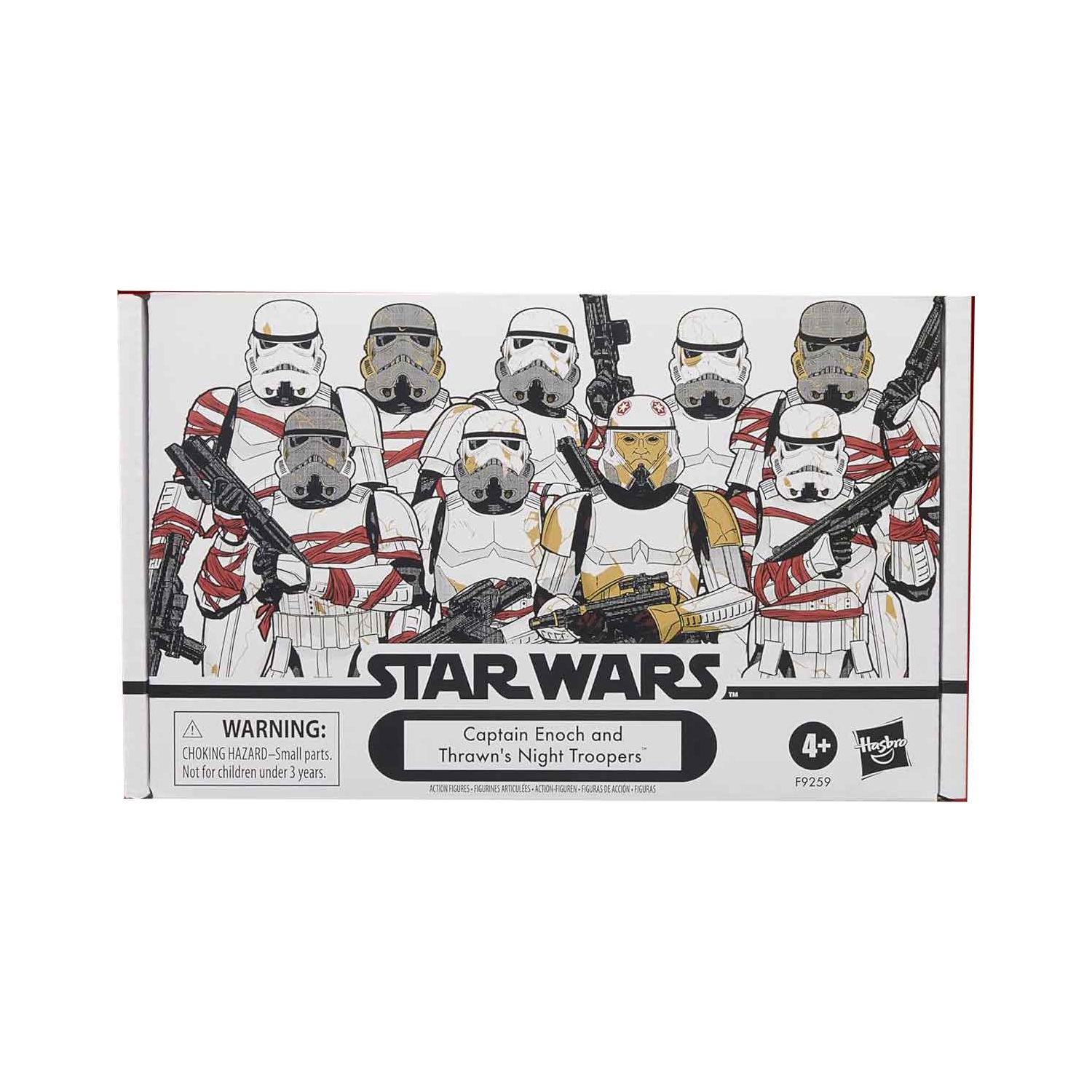 Star Wars The Vintage Collection – Ensemble de 4 figurines d’action de 3,75 po - Captain Enoch & Thrawn’s Night Troopers