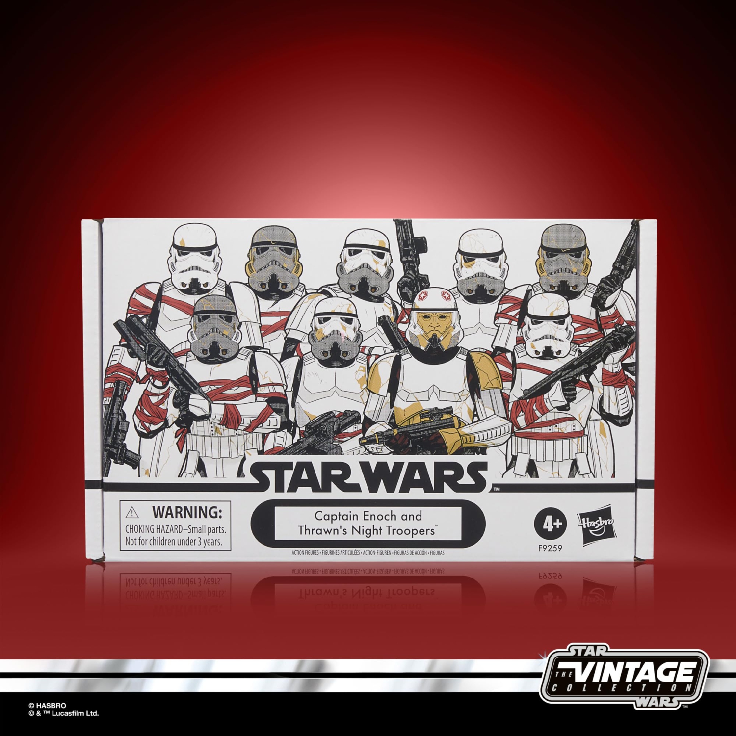 Star Wars The Vintage Collection – Ensemble de 4 figurines d’action de 3,75 po - Captain Enoch & Thrawn’s Night Troopers
