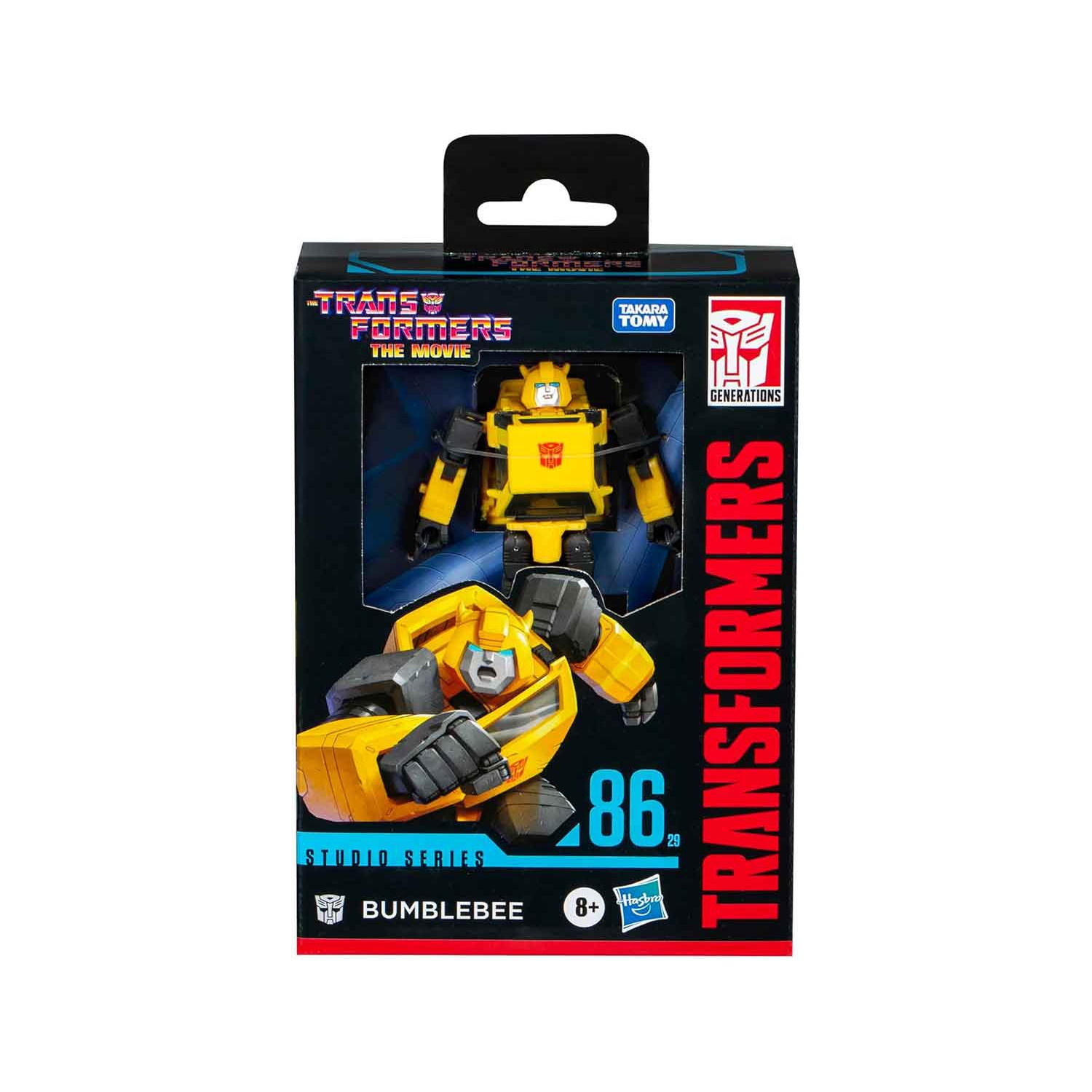 Transformers Studio Series 5 Inch Action Figure Deluxe Class Level - Bumblebee 86 #29