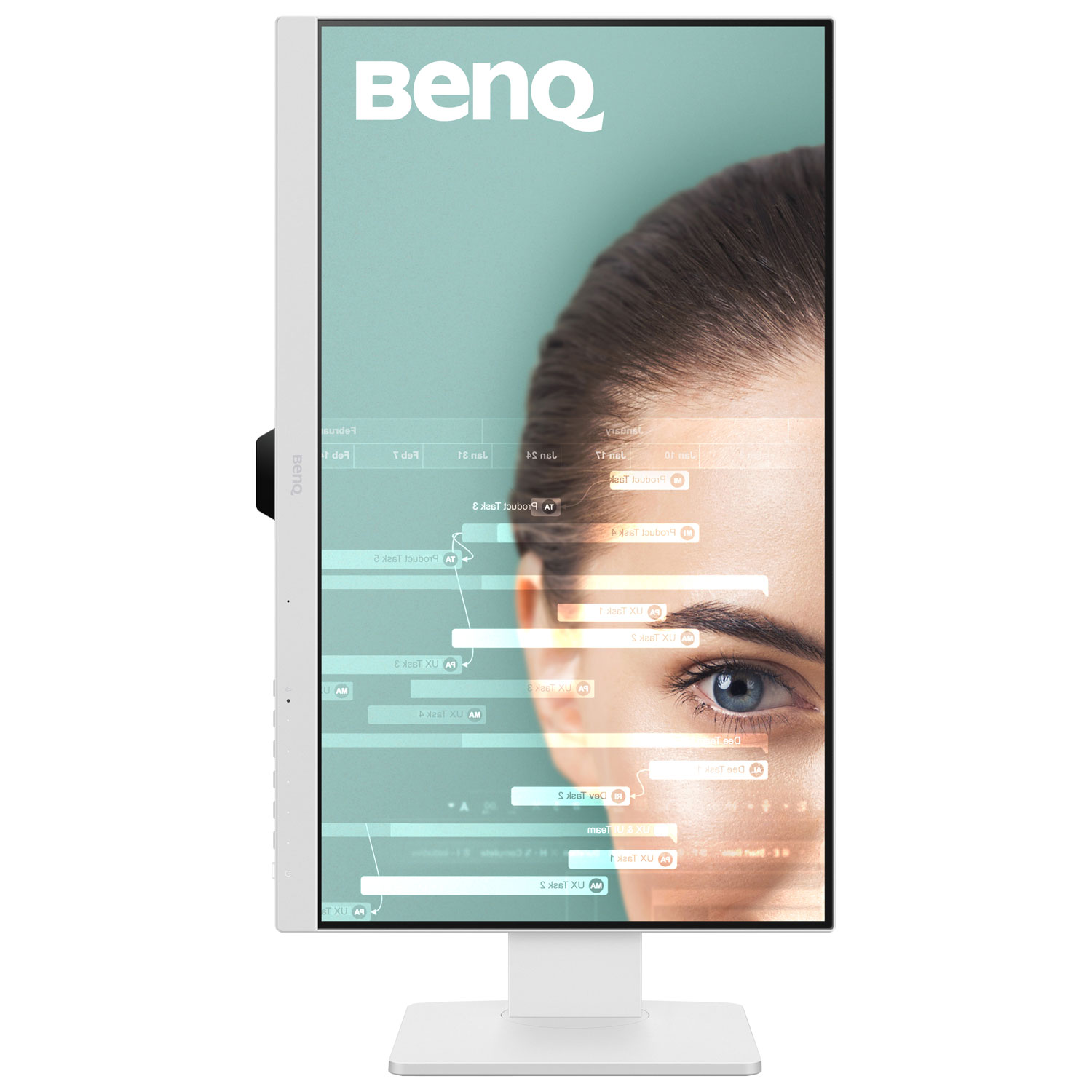 BenQ 23.8" FHD 100Hz 5ms GTG IPS LCD Monitor - White