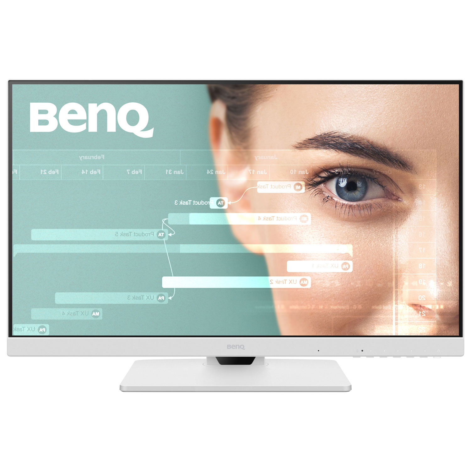 BenQ 27" FHD 100Hz 5ms GTG IPS LCD Monitor - White