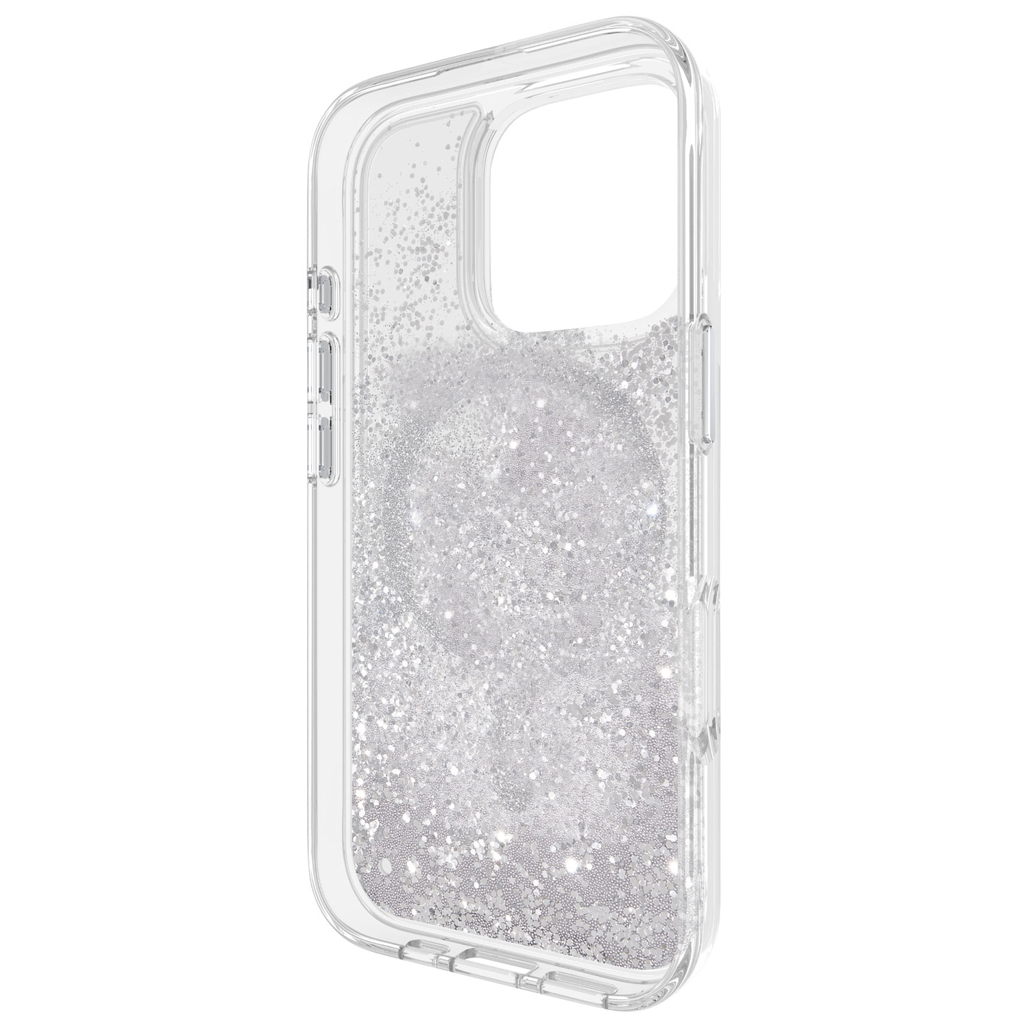 Case-Mate Waterfall Fitted Hard Shell Case with MagSafe for iPhone 16 Pro - Silver