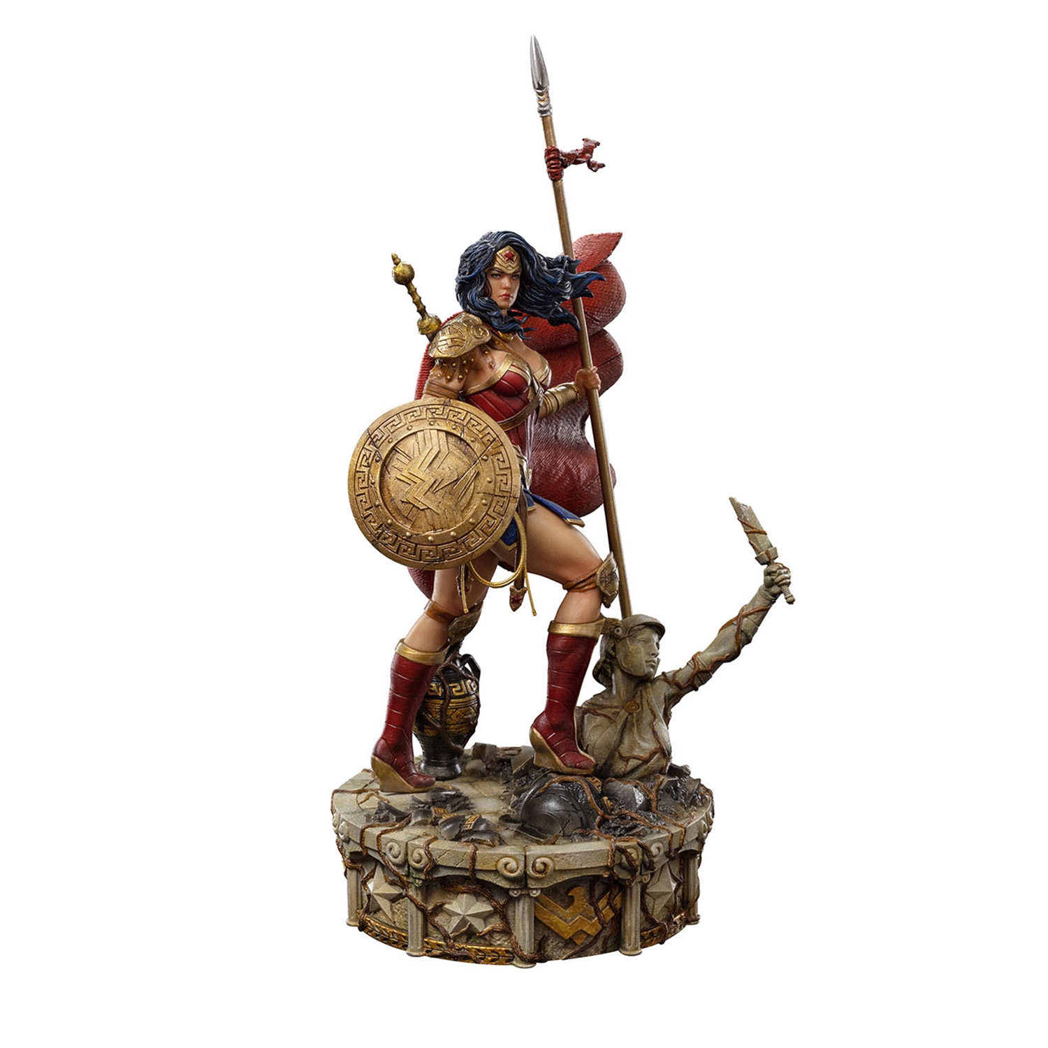 DC Comics - Wonder Woman - Unleashed Deluxe - Art Scale 1/10