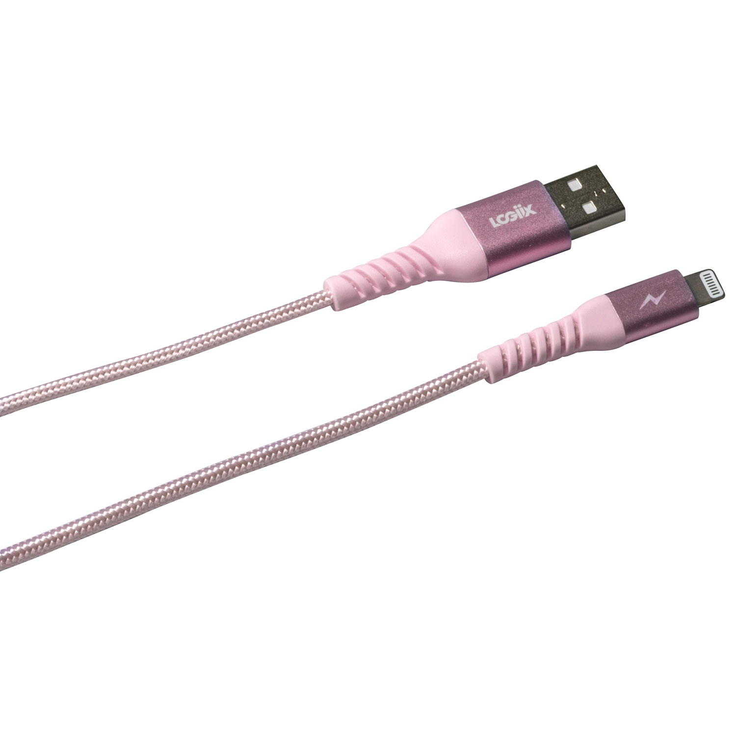 Câble tissé USB-A à Lightning de 1,2 m Vibrance de LOGiiX (LGX-13829)