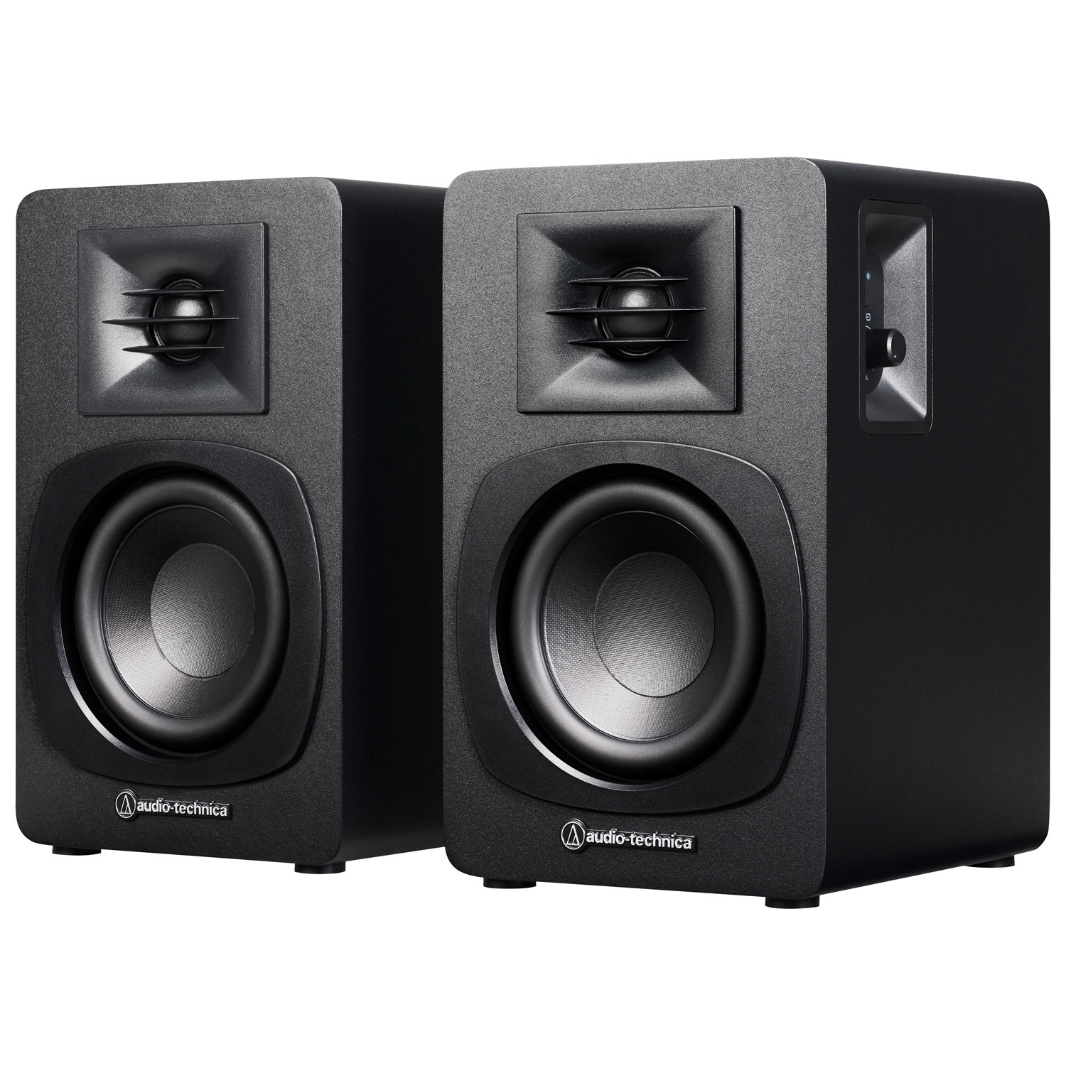 Audio Technica AT-SP3X 30-Watt Bookshelf Speaker - Pair - Black