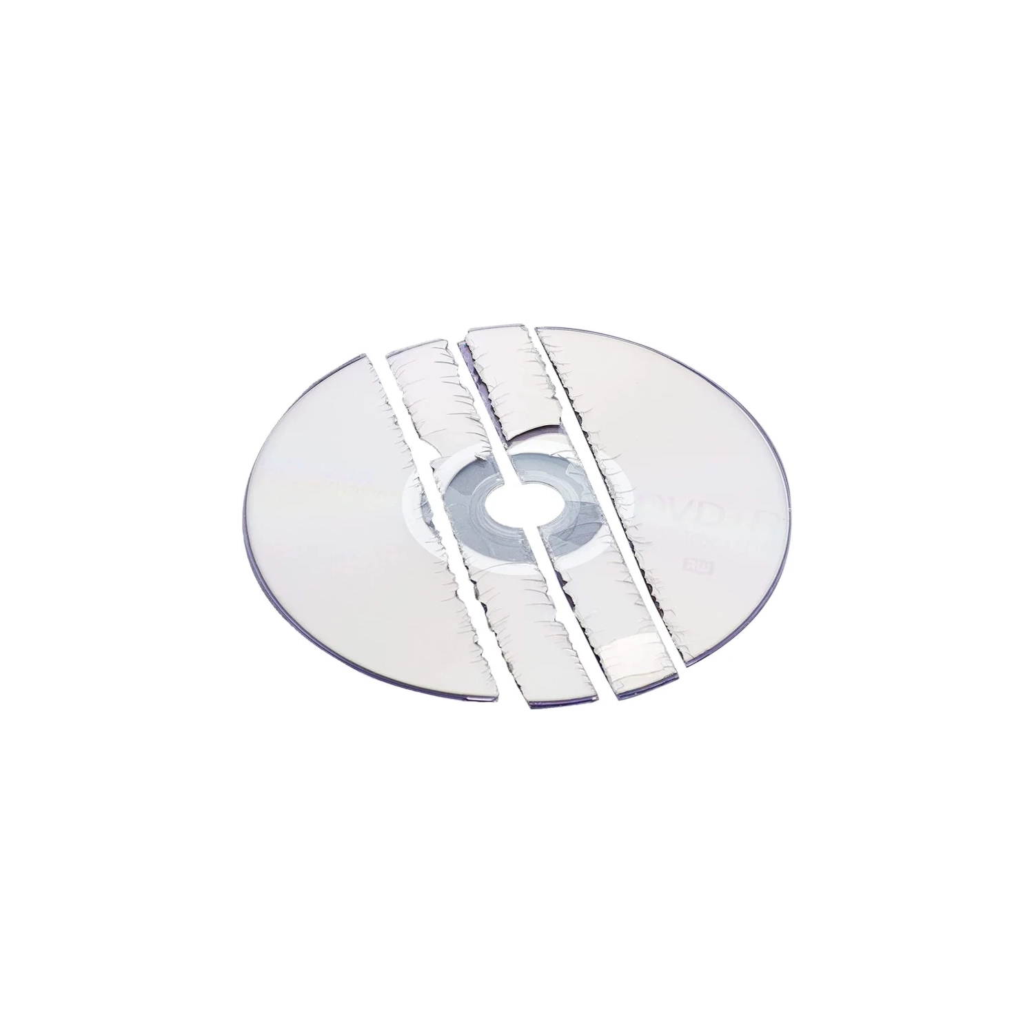 Déchiqueteuse à coupe en bandes de 8 feuilles pour le bureau à domicile – disques et cartes de crédit rouges