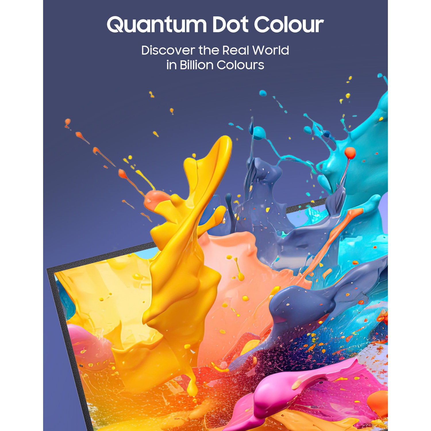 SYLVOX Outdoor TV, 75" Smart QLED TV with Google System, Dolby Atmos, IP55 Waterproof, 4K 2000 Nits Weatherproof TV for Full Sun