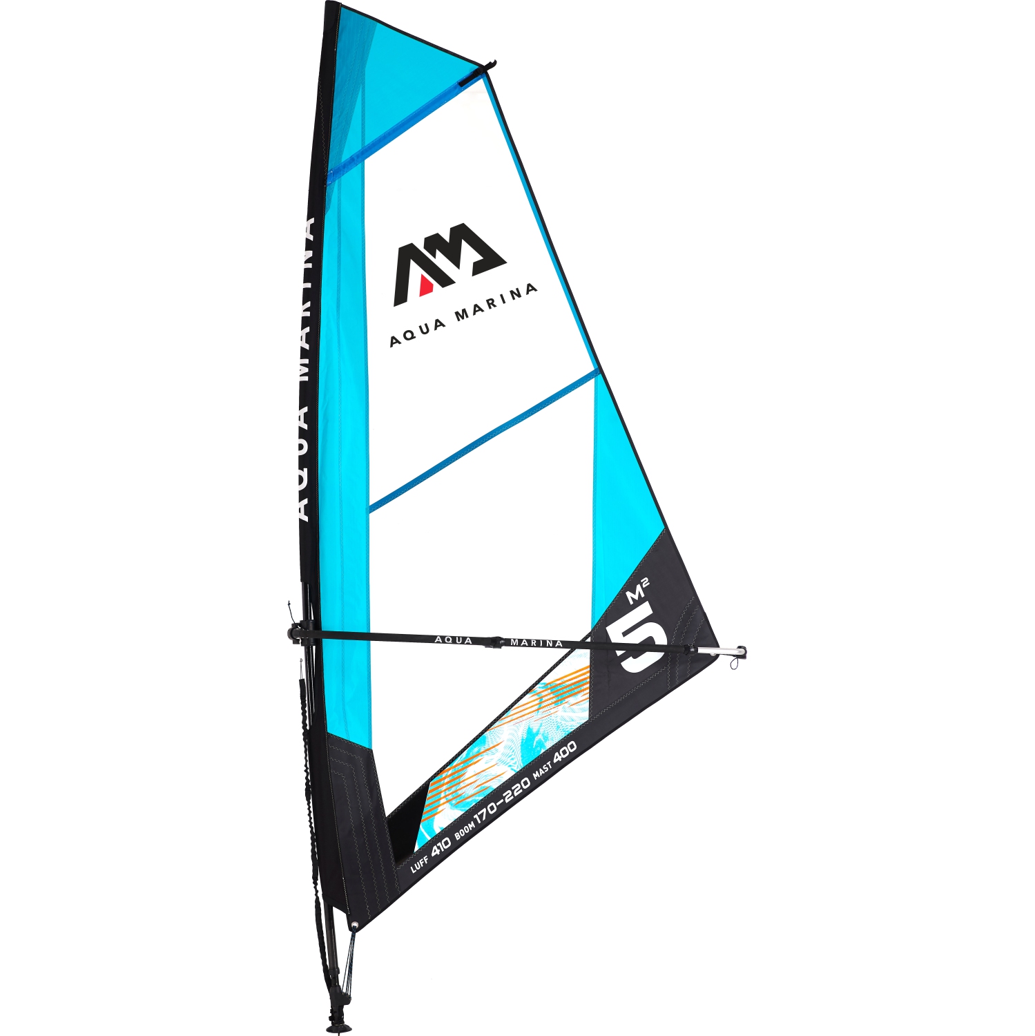 Aqua Marina - montage voile 5&nbsp;m 2022 LAMES
