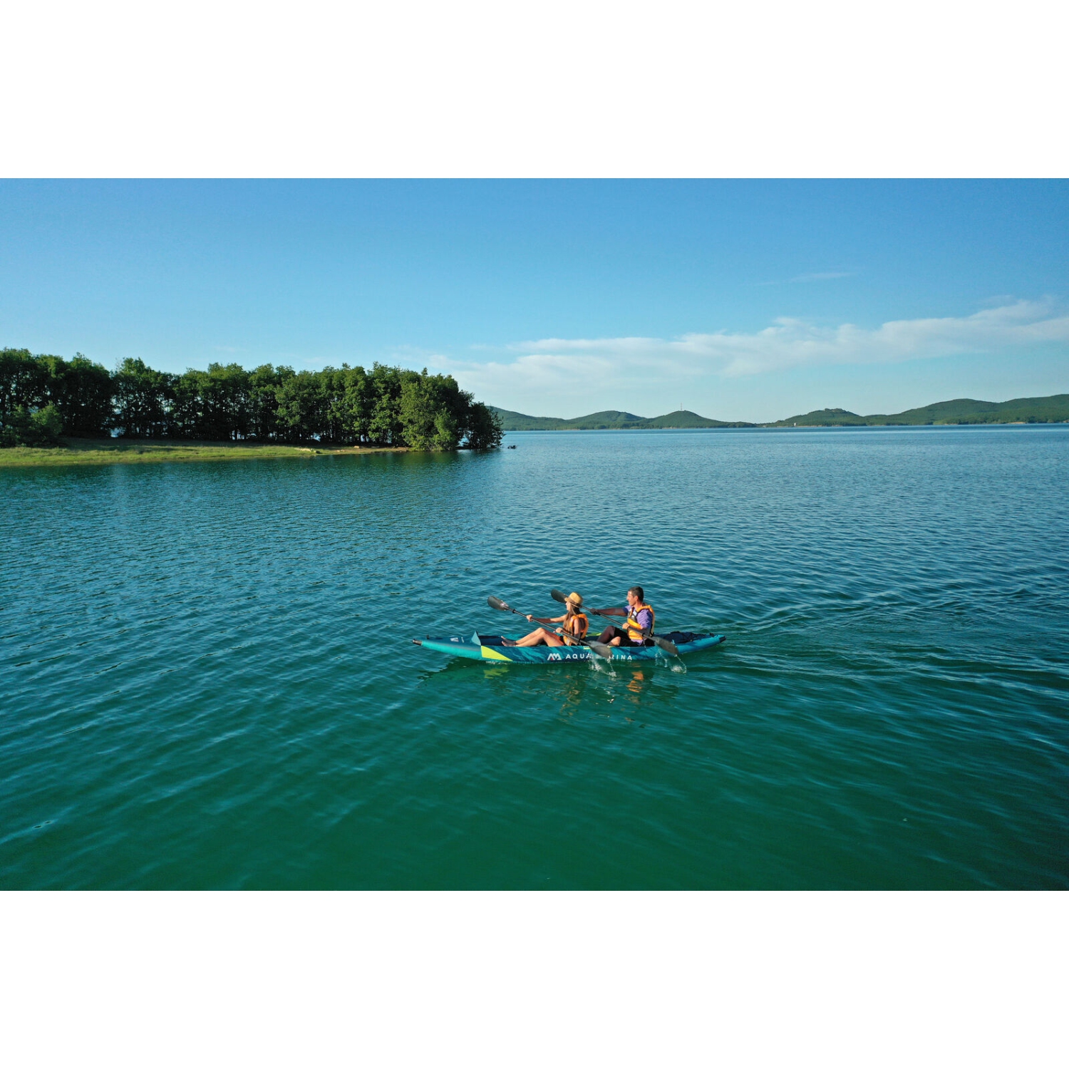 Aqua Marina - 2022 STEAM-412 Versatile/Whitewater 2-person Kayak
