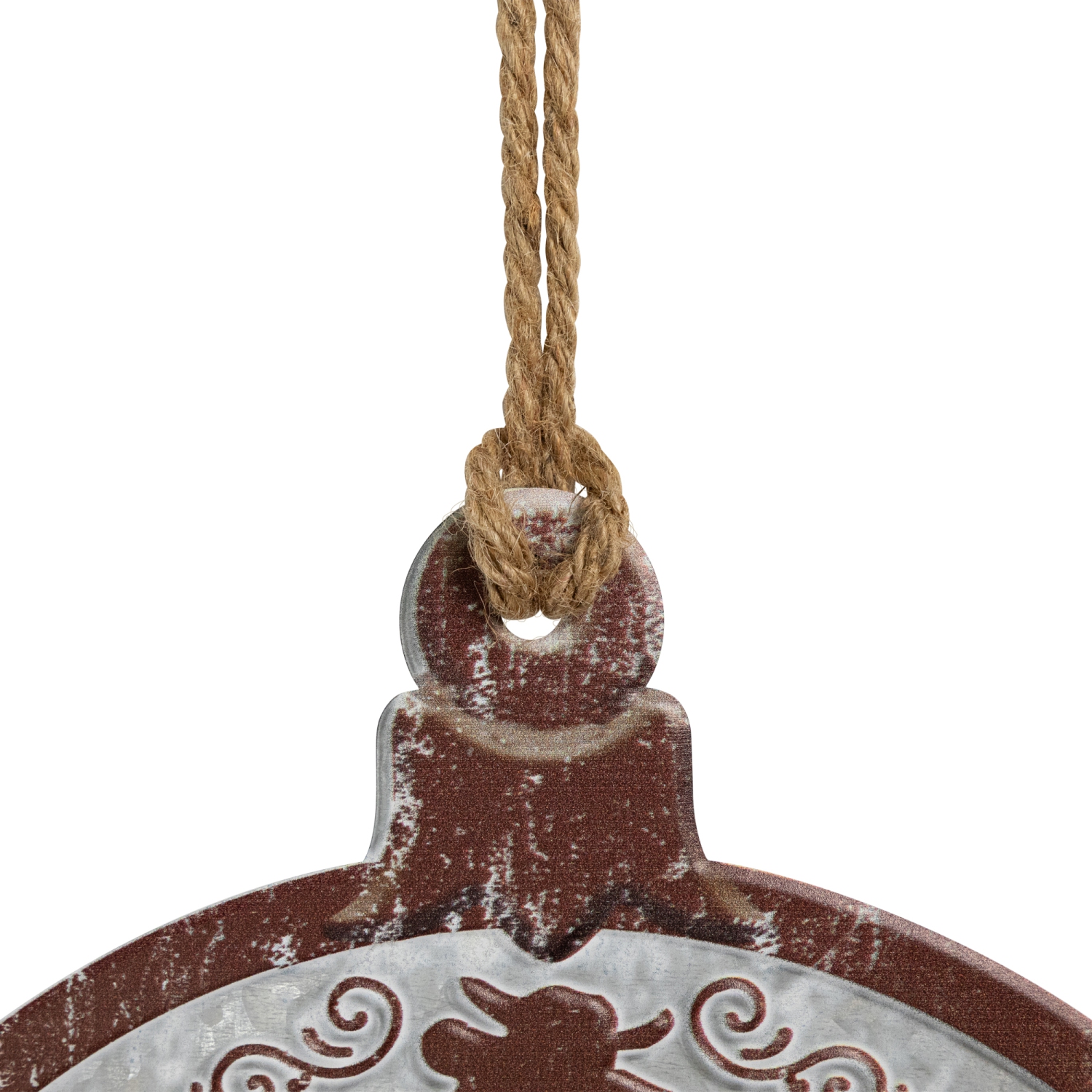 Affiches murales Merry Christmas and Merry and Bright - 14 po - Gris et brun - Ensemble de 2