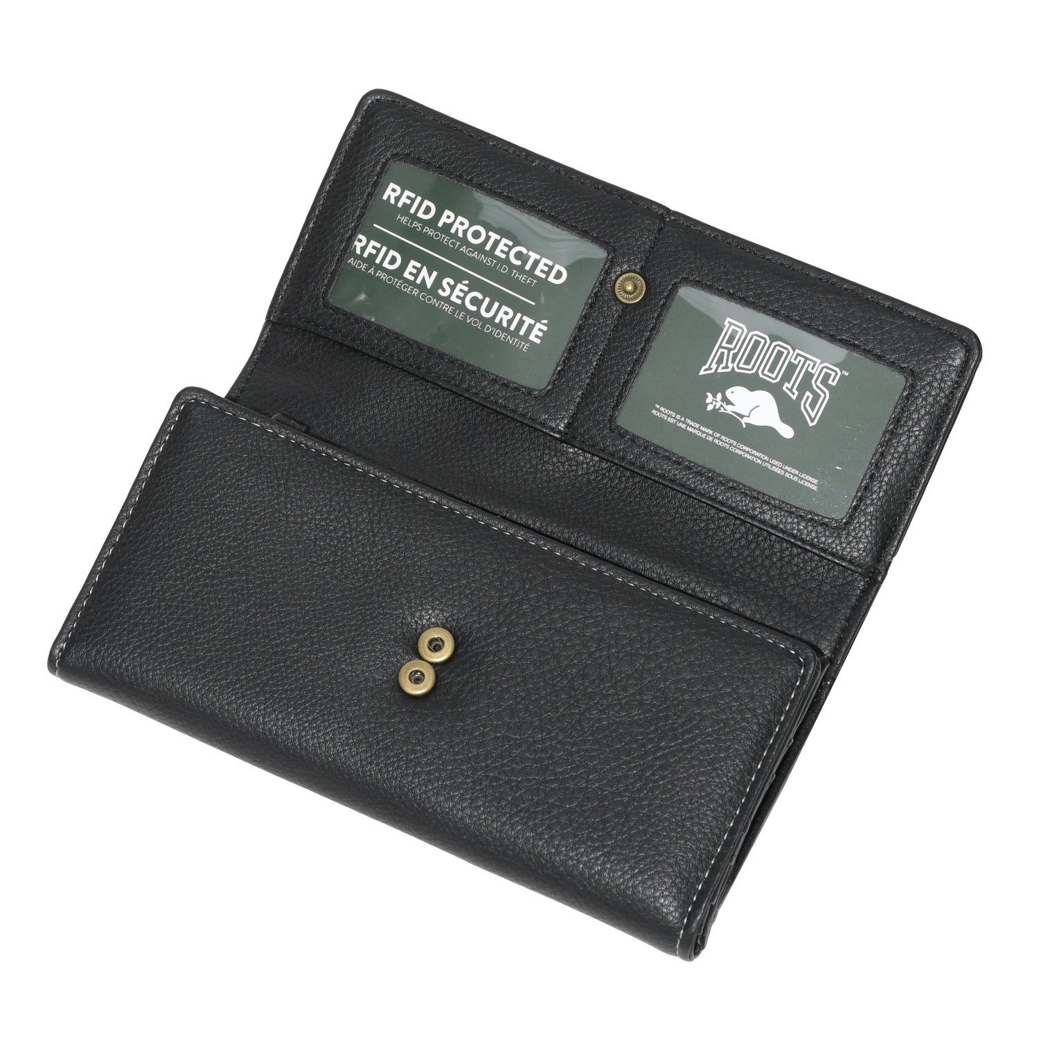 Pochette portefeuille mince à trois volets pour femmes