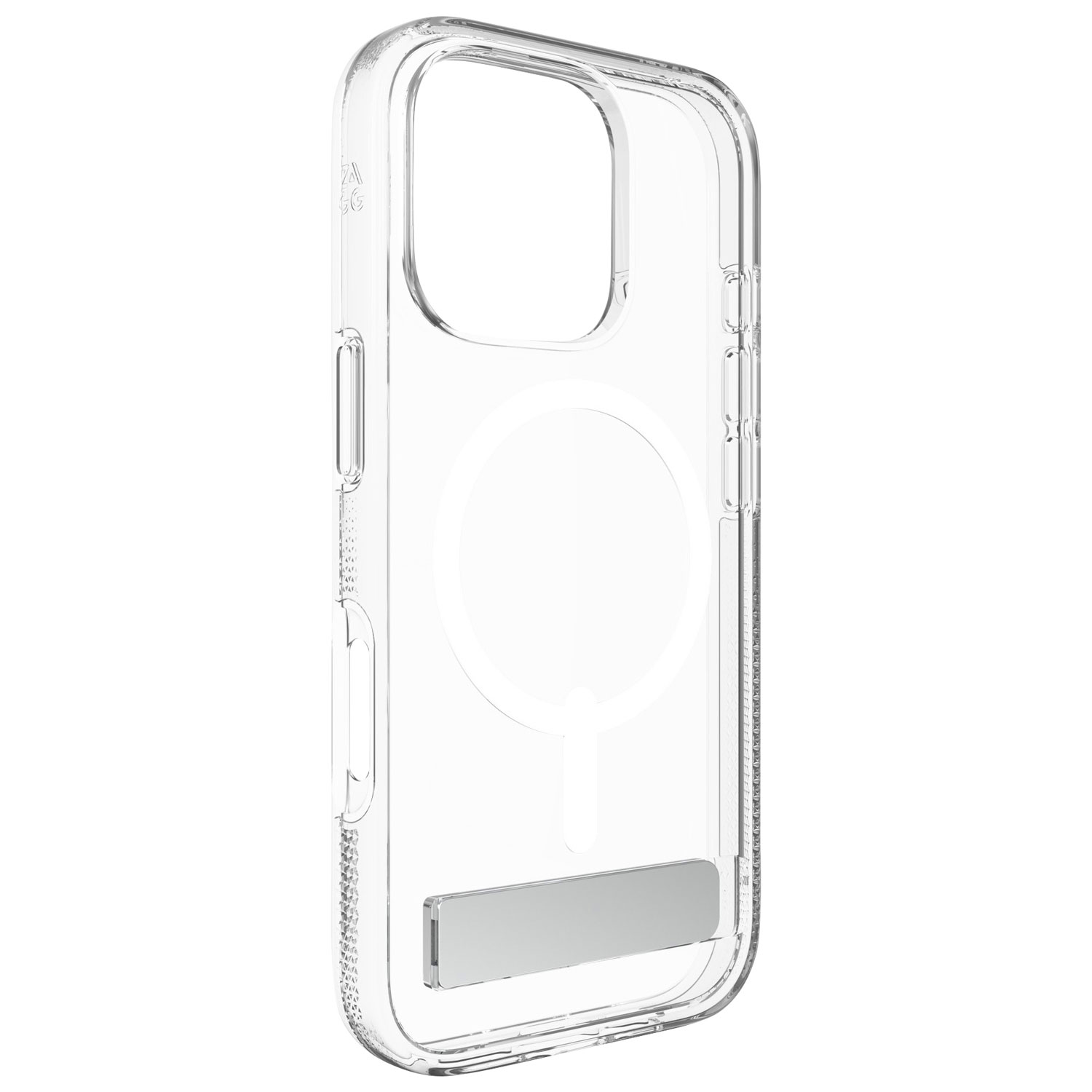 ZAGG Crystal Palace Snap Fitted Hard Shell Case with MagSafe for iPhone 16 Pro - Clear
