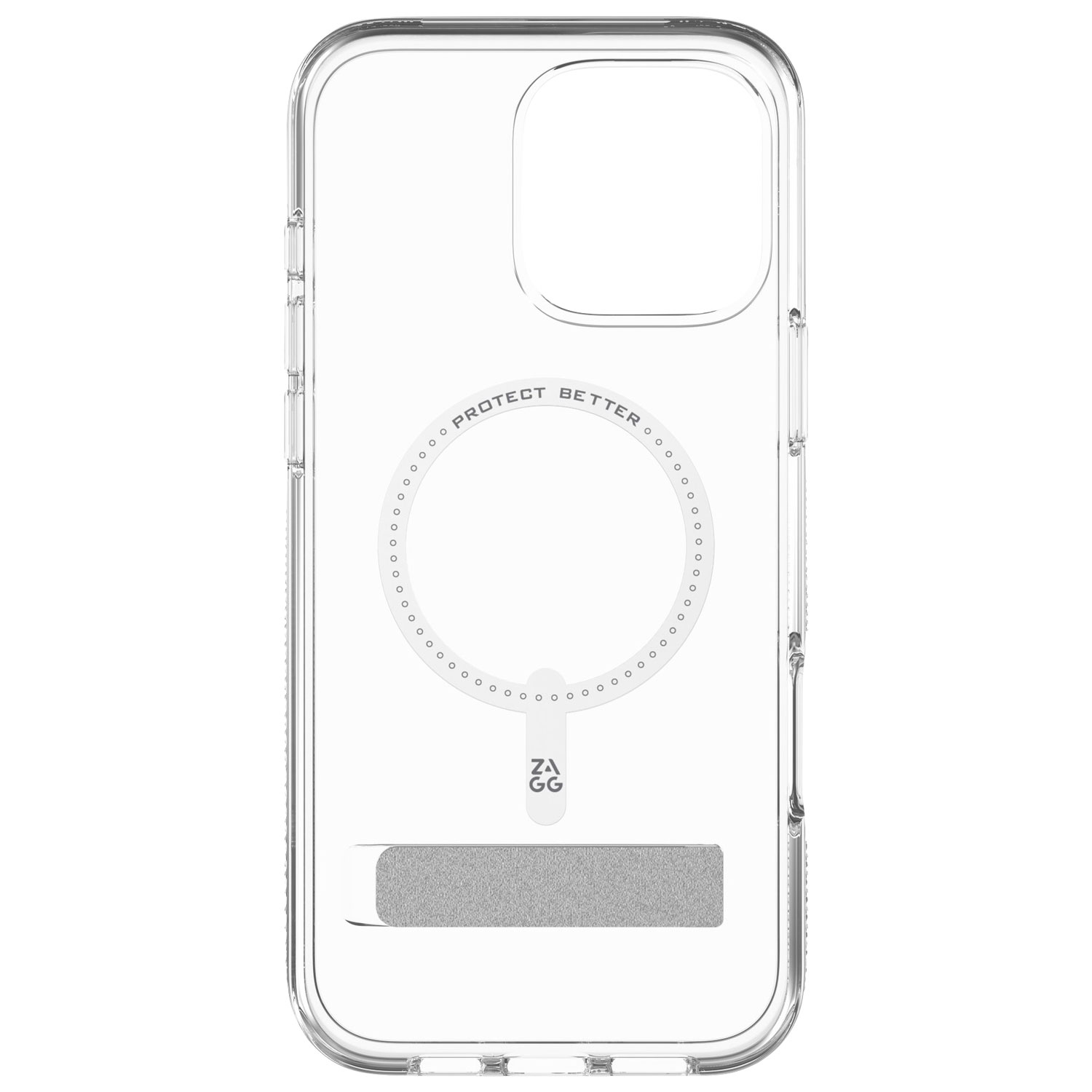 ZAGG Crystal Palace Snap Fitted Hard Shell Case with MagSafe for iPhone 16 Pro Max - Clear