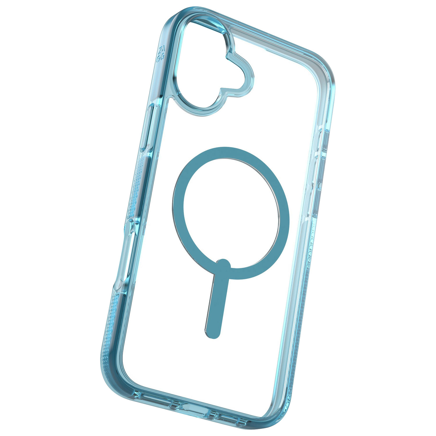 ZAGG Santa Cruz Snap Fitted Hard Shell Case with MagSafe for iPhone 16 Plus - River Blue