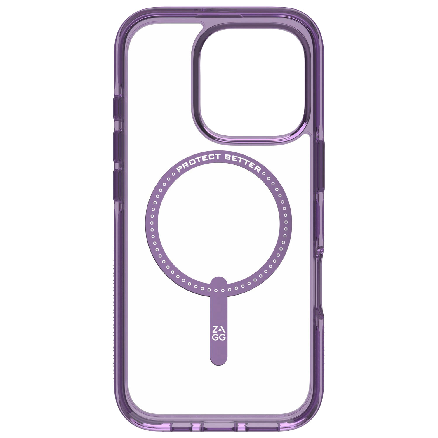 Étui rigide ajusté Santa Cruz Snap de ZAGG avec MagSafe pour iPhone 16 Pro - Hyacinthe