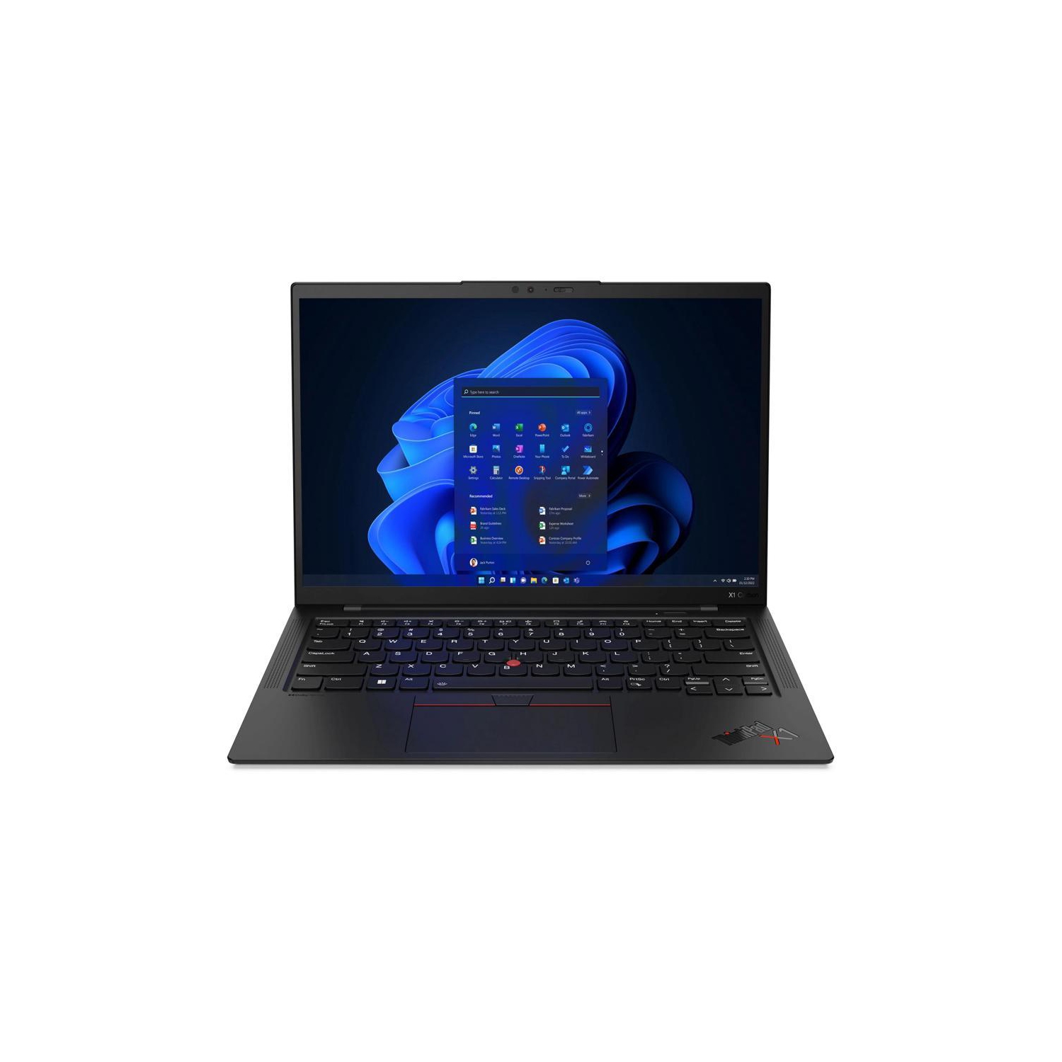 Refurbished Lenovo ThinkPad X1 Carbon, Gen 8, Intel Core i7-10610U, 1.80GHz, 16B RAM, 512GB SSD, 14’’ touchscreen display, Win 11 Pro, 1 year warranty