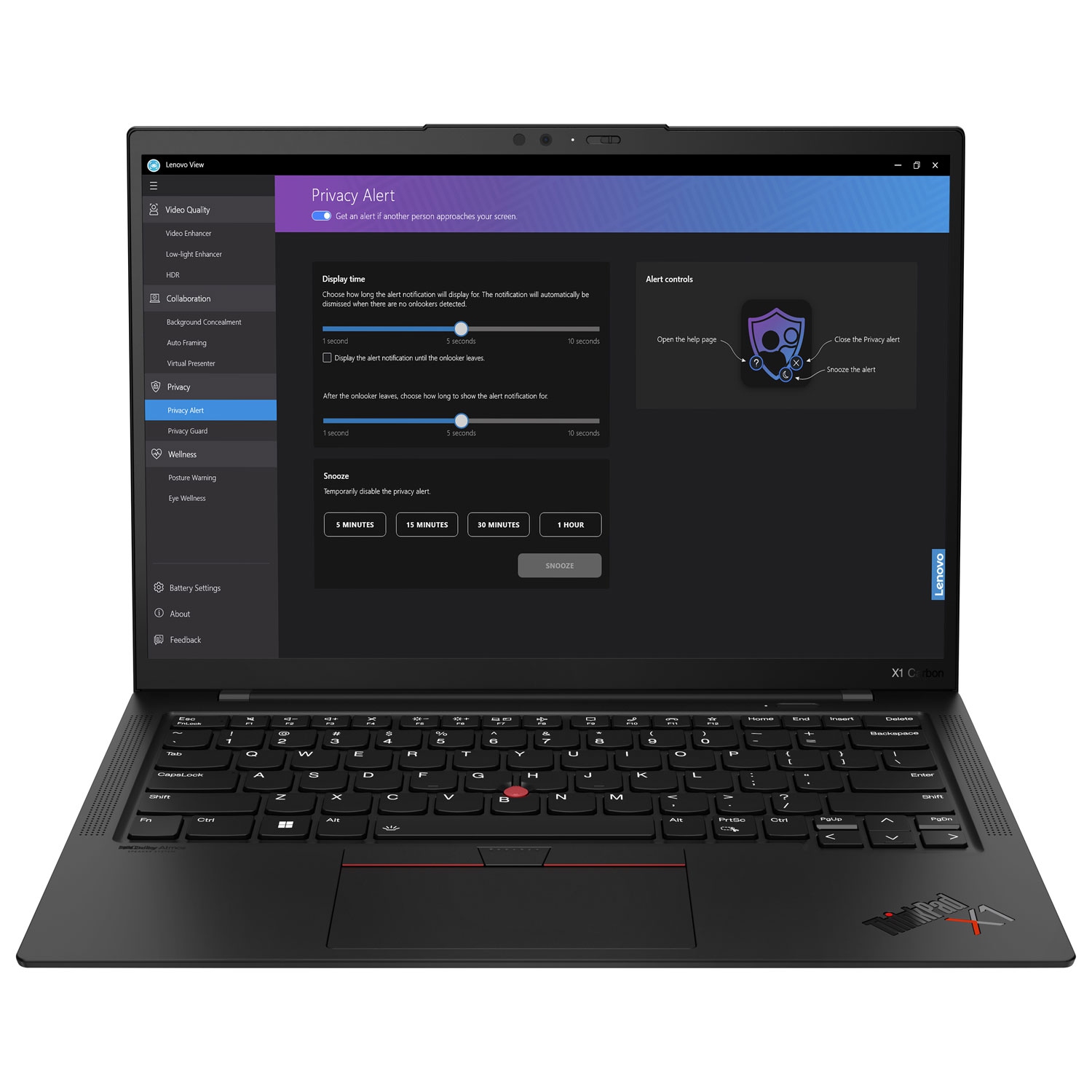 Refurbished Lenovo ThinkPad X1 Carbon, Gen 8, Intel Core i7-10610U, 1.80GHz, 16B RAM, 512GB SSD, 14’’ touchscreen display, Win 11 Pro, 1 year warranty