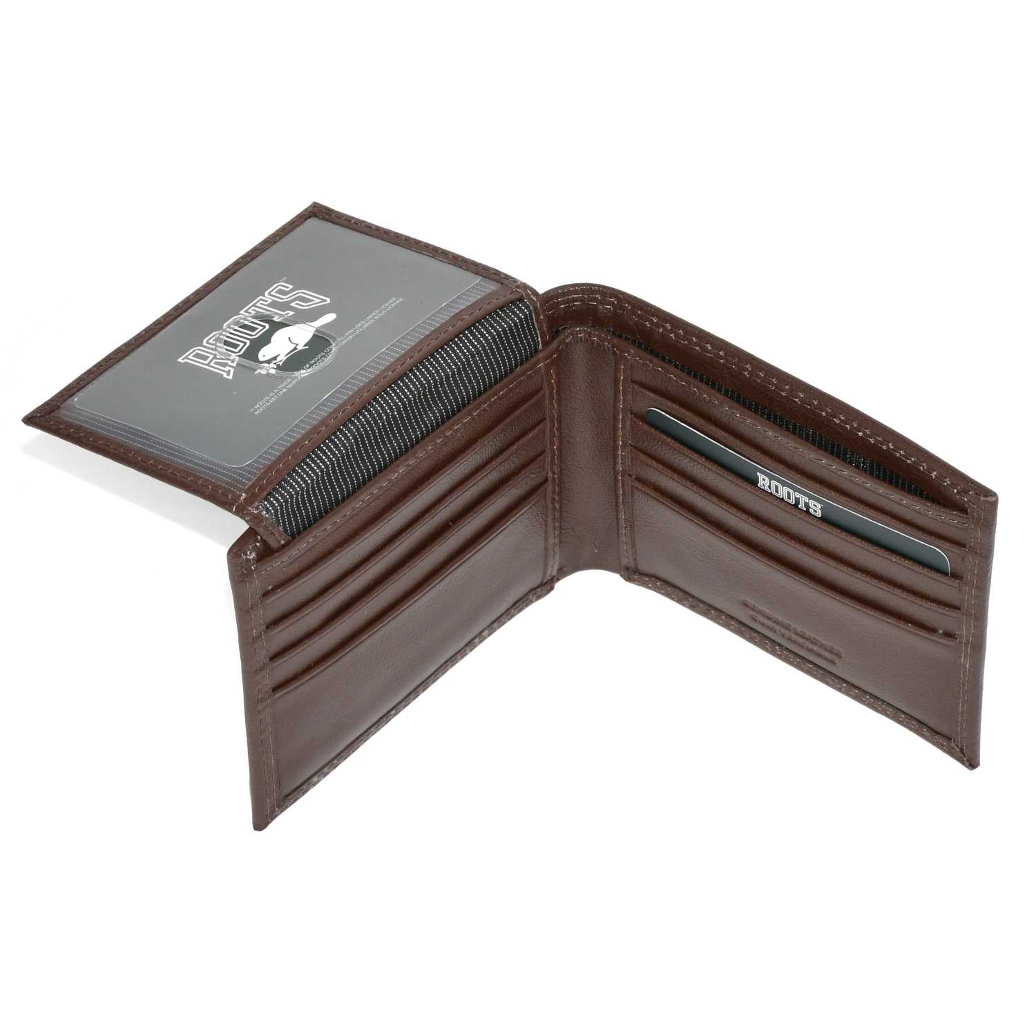 Portefeuille mince en cuir pour hommes