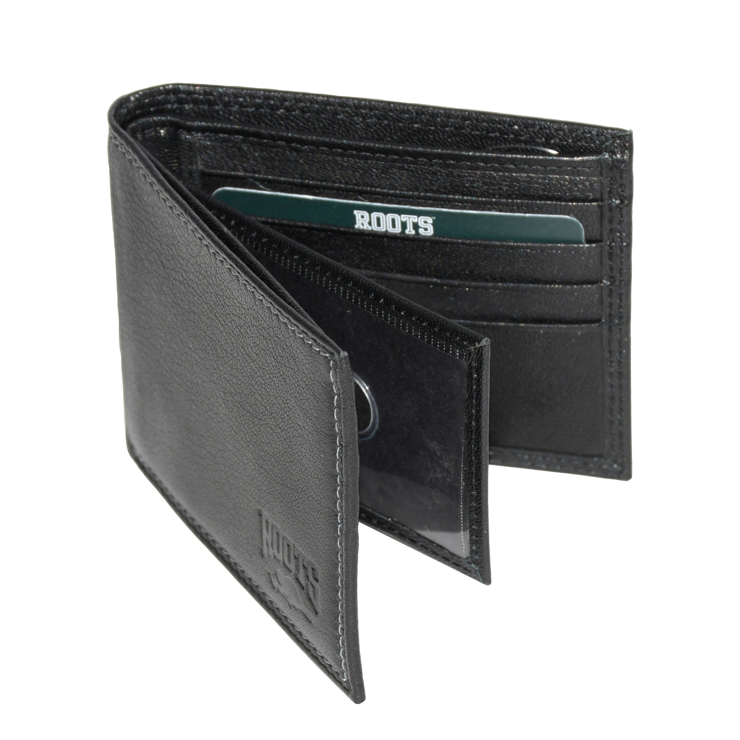 Portefeuille mince en cuir pour hommes