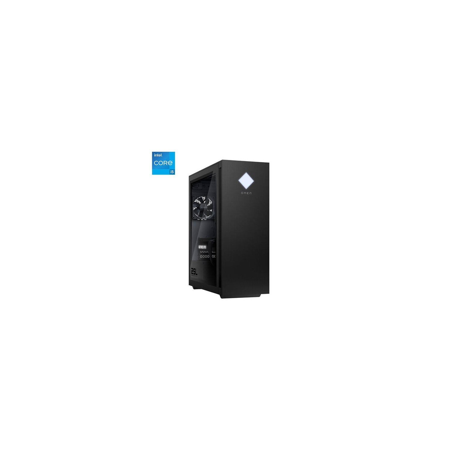 Refurbished (Excellent) - HP OMEN 25L Gaming PC (Intel Core i5-14400F/1TB HDD/16GB RAM/RTX 4070 Super/Win11)