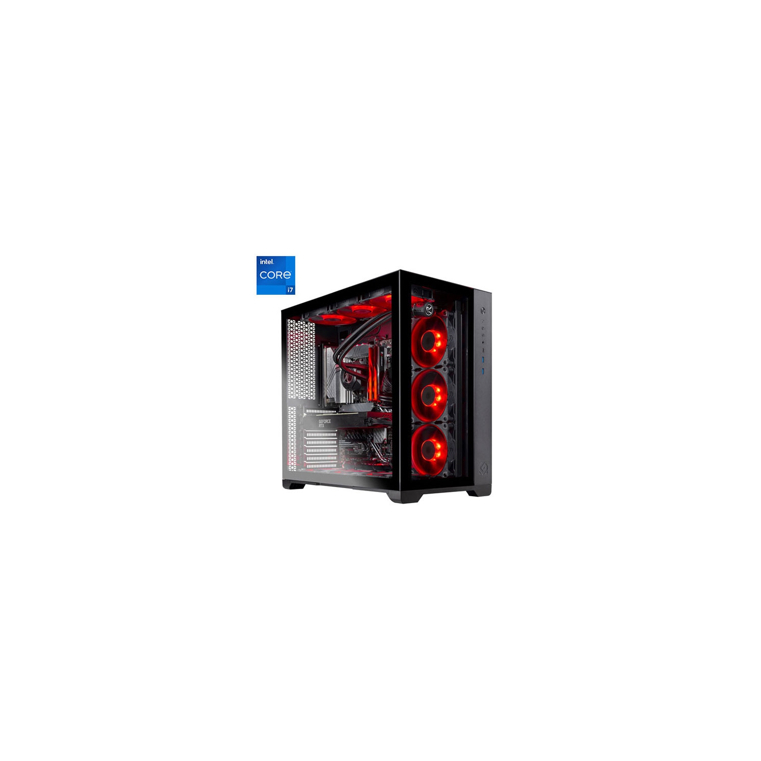 Refurbished (Excellent) - SkyTech Prism II Gaming PC (Intel Core I7-12700K/1TB SSD/32GB RAM/RTX 3080/Win 10) - En