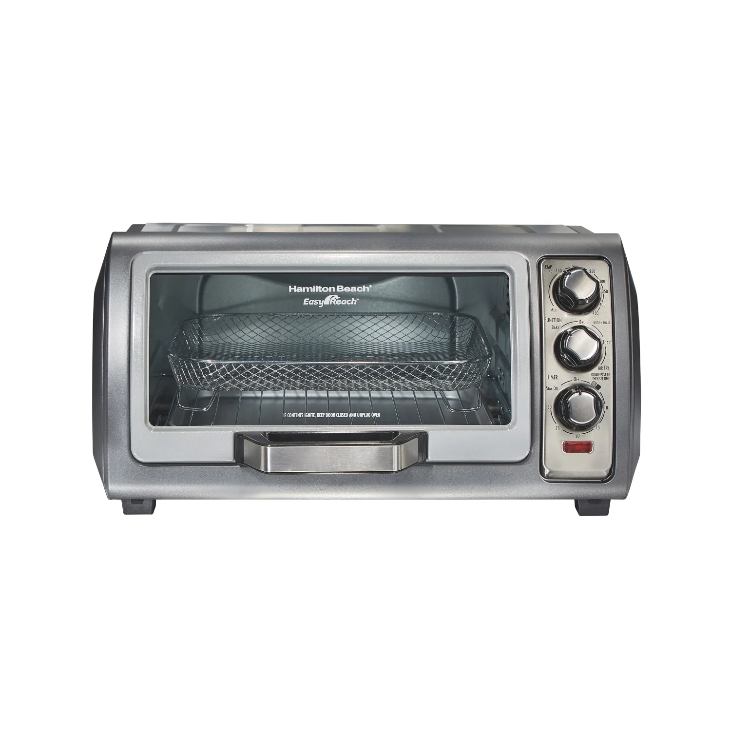 Hamilton Beach Sure-Crisp Air Fryer Toaster Oven with Easy Reach Door