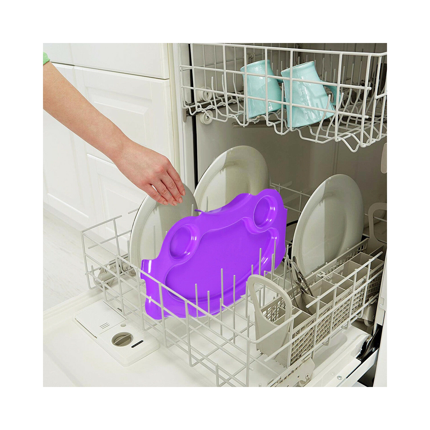 Costway 3 in 1 Baby High Chair Convertible Play Table Seat Booster Toddler Feeding Tray