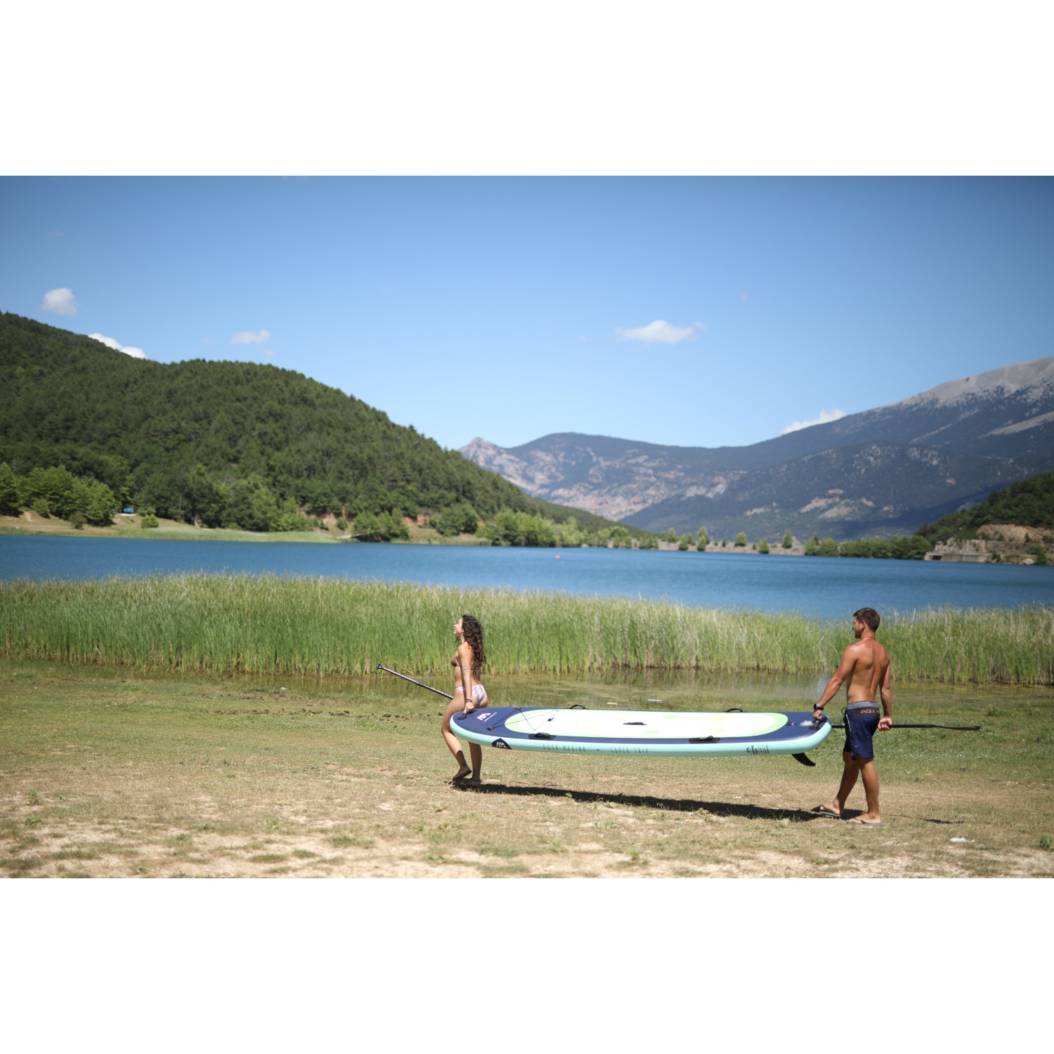 Planche à rame gonflable de 12 pi 2 po SUPER TRIP Family d'Aqua Marina