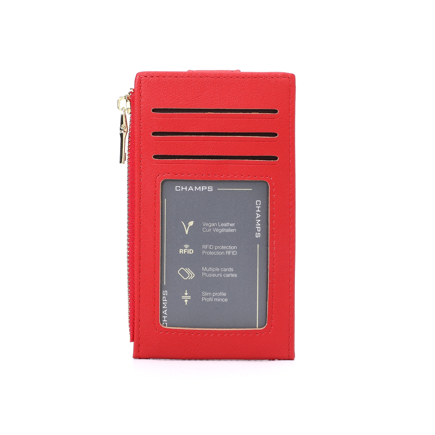 CHAMPS Iconic Collection - RFID Blocking Flip Cardholder