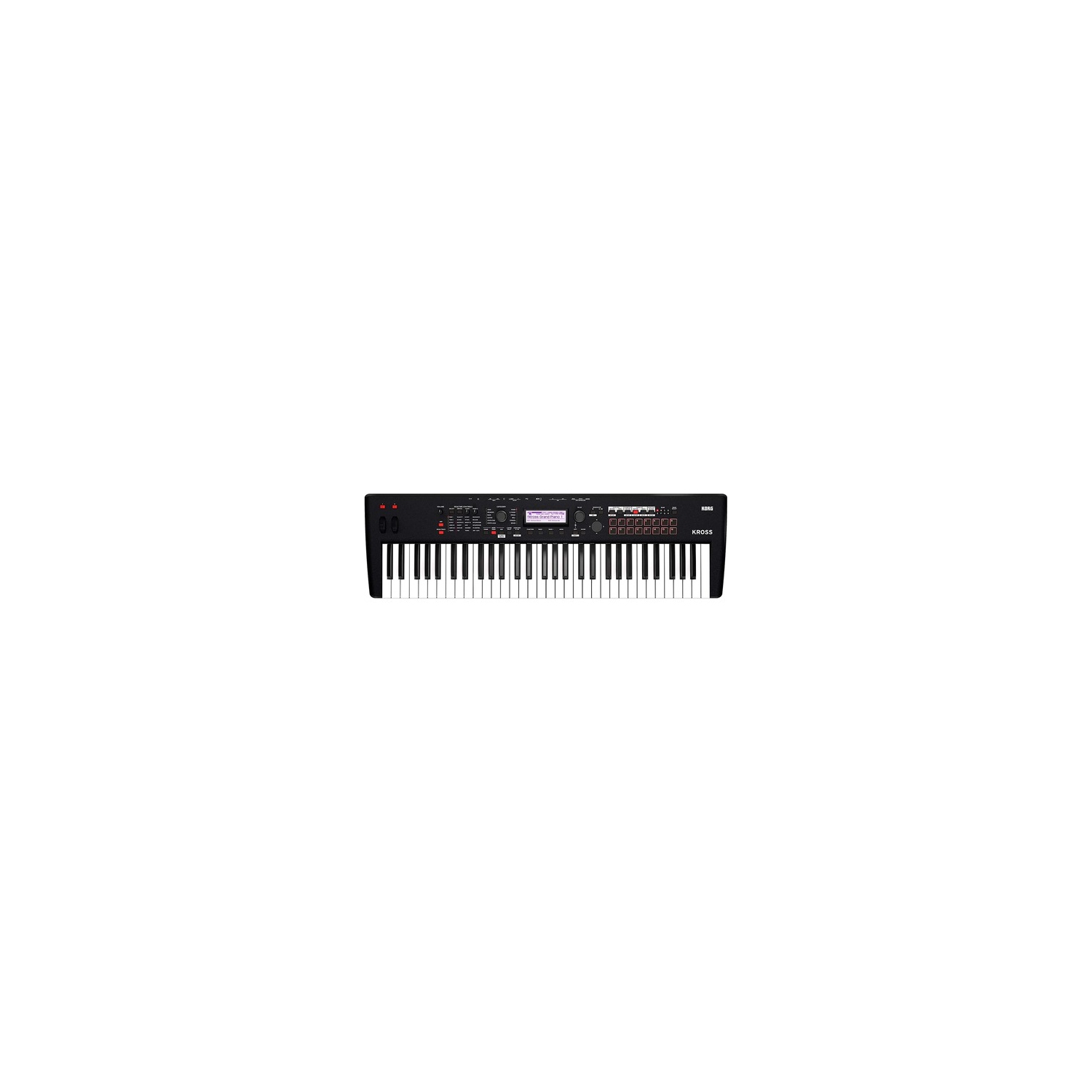 Korg Kross 2 61-Key Performance Synthesizer Workstation with Increased Sounds, Sampling and Trigger Pads