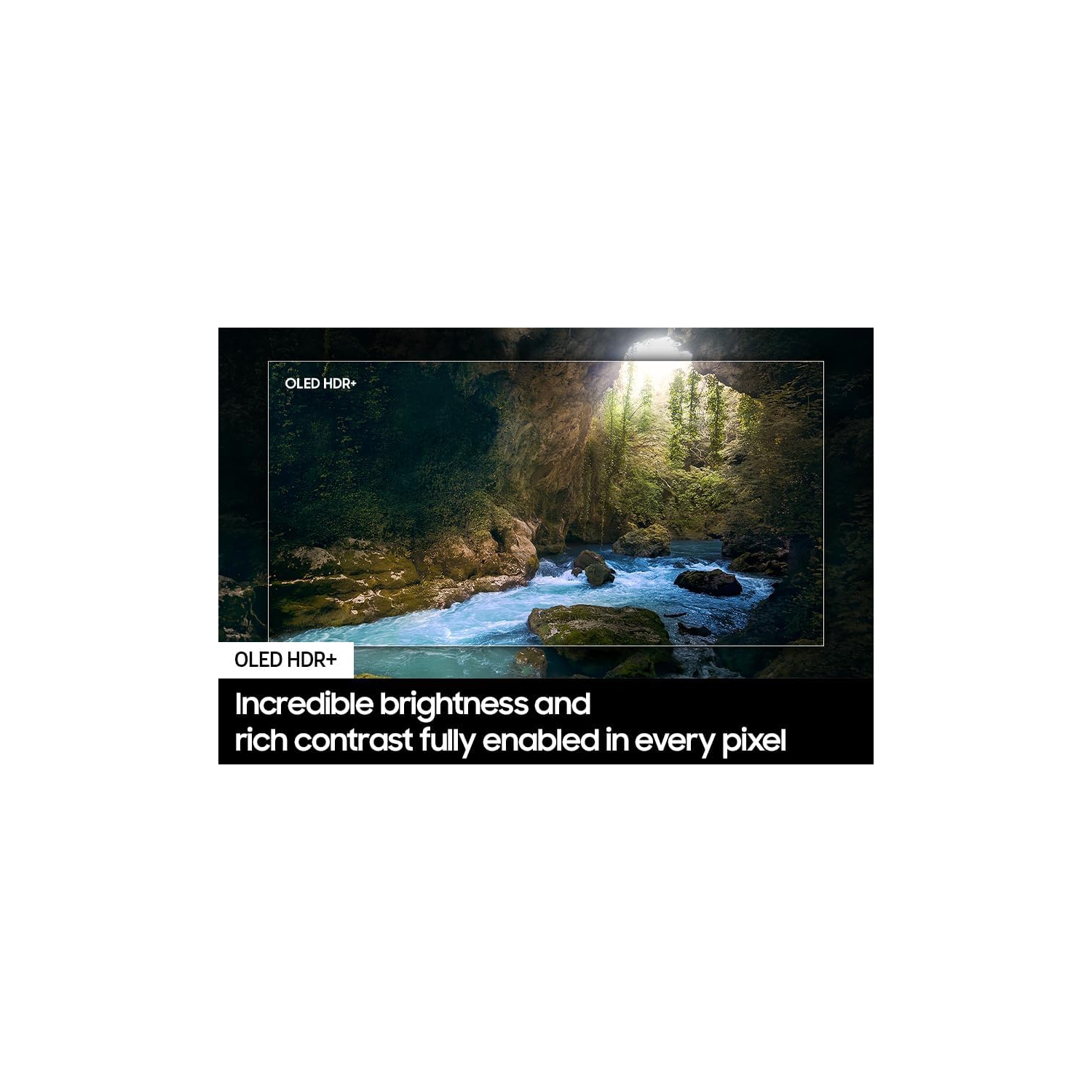 SAMSUNG 55-Inch OLED HDR+ AI powered 4K S90D Series, 144 Hz refresh rate, Object Tracking Sound Lite, LaserSlim design, Q-Symphony,- [QN55S90DAFXZC]