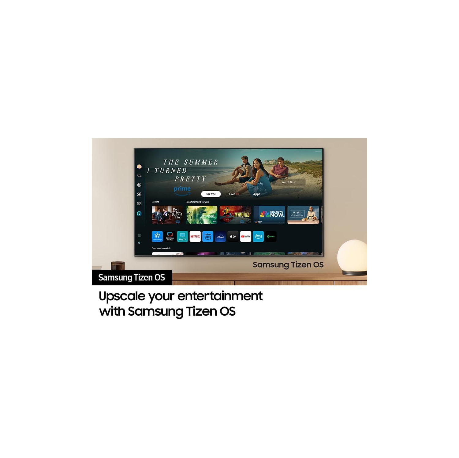 SAMSUNG 55-Inch OLED HDR+ AI powered 4K S90D Series, 144 Hz refresh rate, Object Tracking Sound Lite, LaserSlim design, Q-Symphony,- [QN55S90DAFXZC]