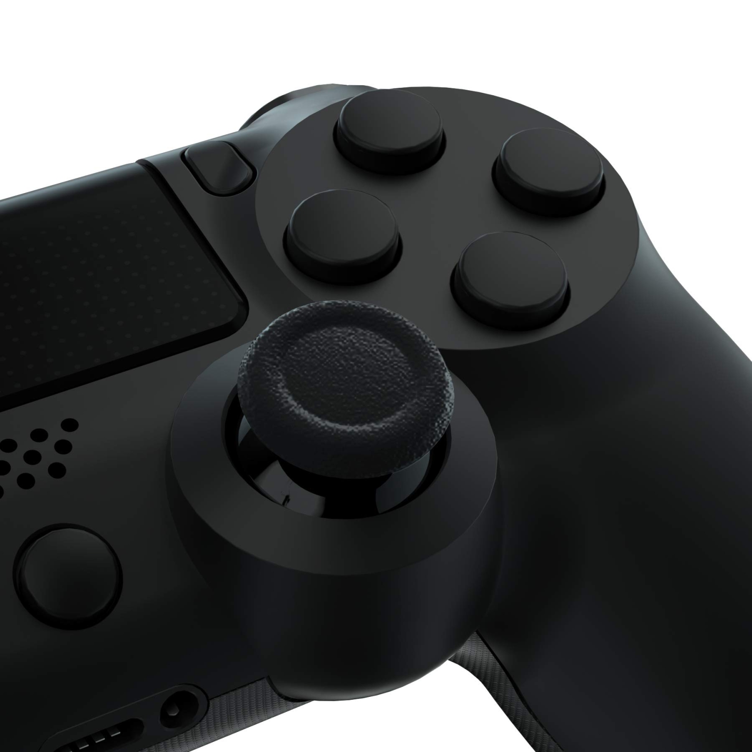 Manchons de manche de rechange noirs 3D pour manette PS5, manche analogique avec tournevis pour manette Slim Pro PS4