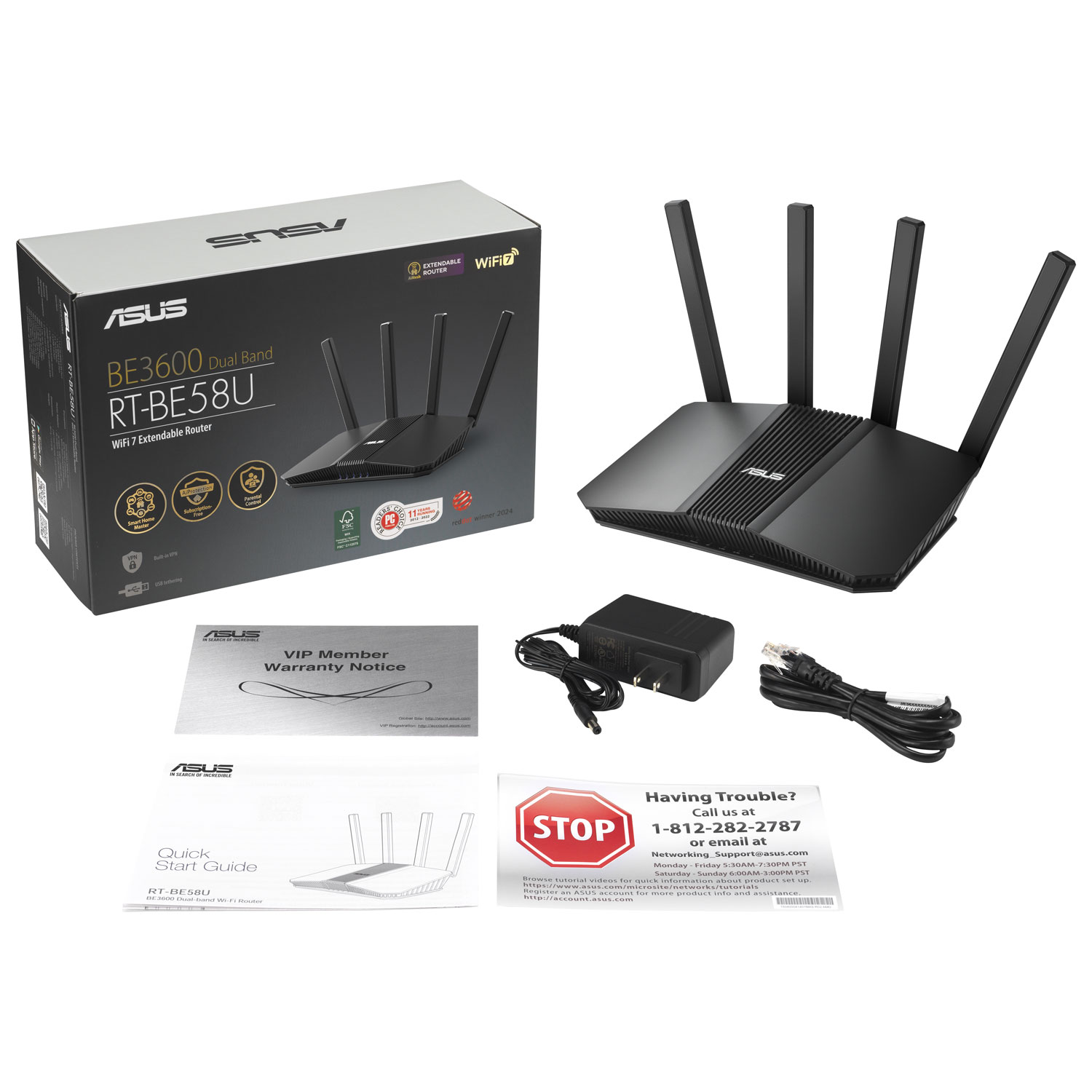 ASUS Wireless Dual-Band Wi-Fi 7 Router