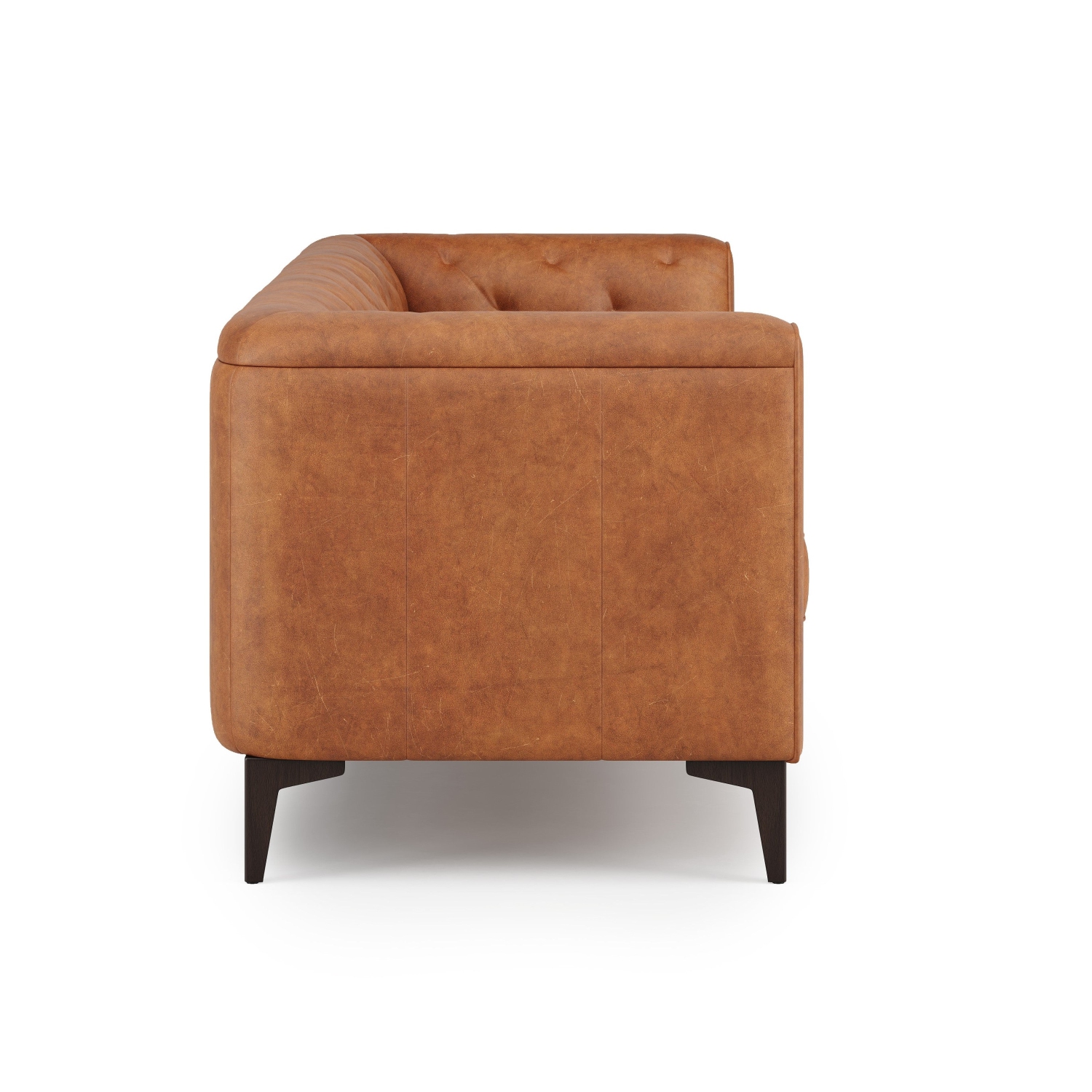 Valencia Avery – trois sièges en cuir pleine fleur, havane alezan