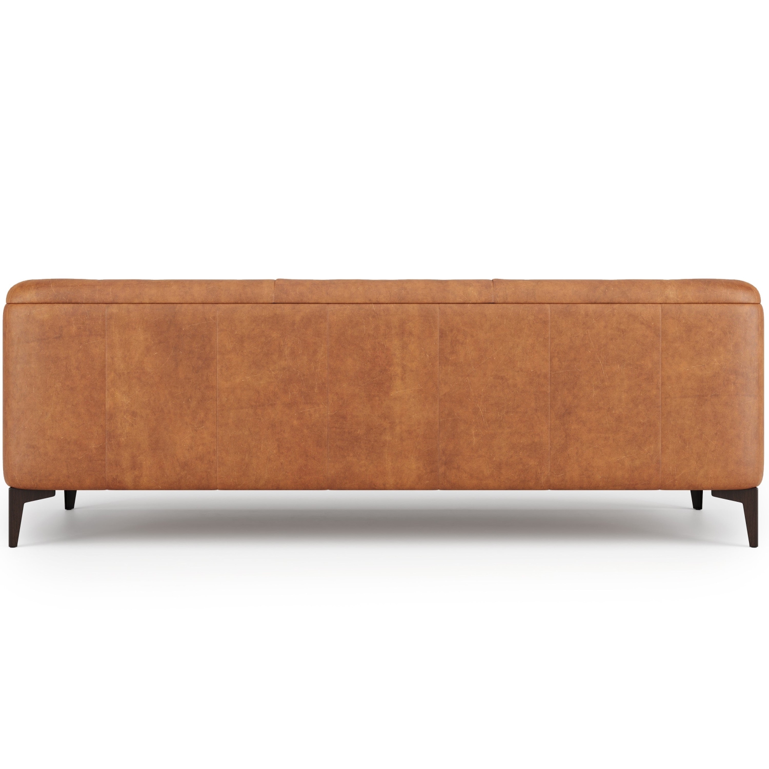 Valencia Avery – trois sièges en cuir pleine fleur, havane alezan