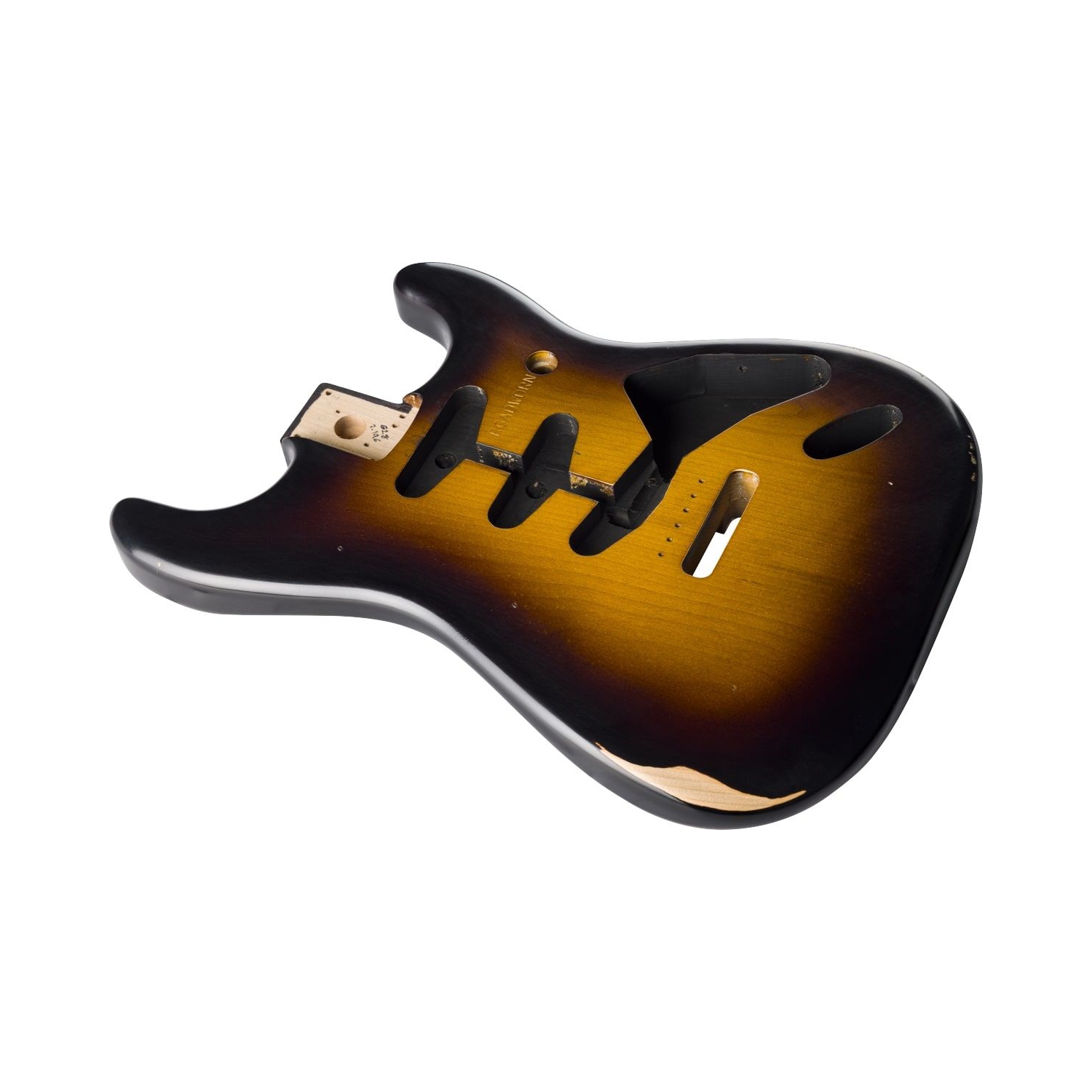 Caisse en aulne 2 tons Stratocaster SSS Road Worn des années 50 de Fender