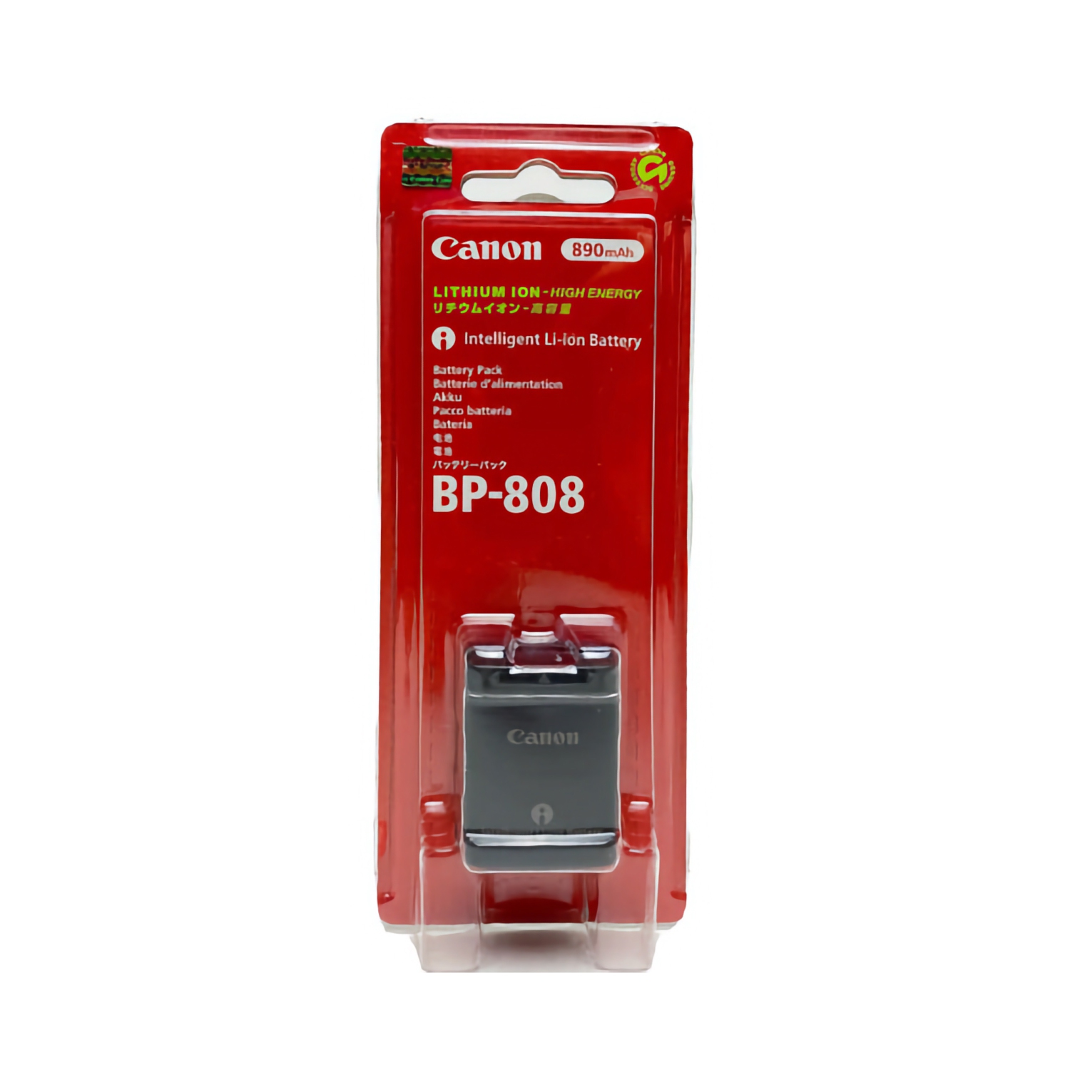 Refurbished Canon BP-808 Li-ion Battery 890mAh OEM, PN: BYC-BP-808, OEM