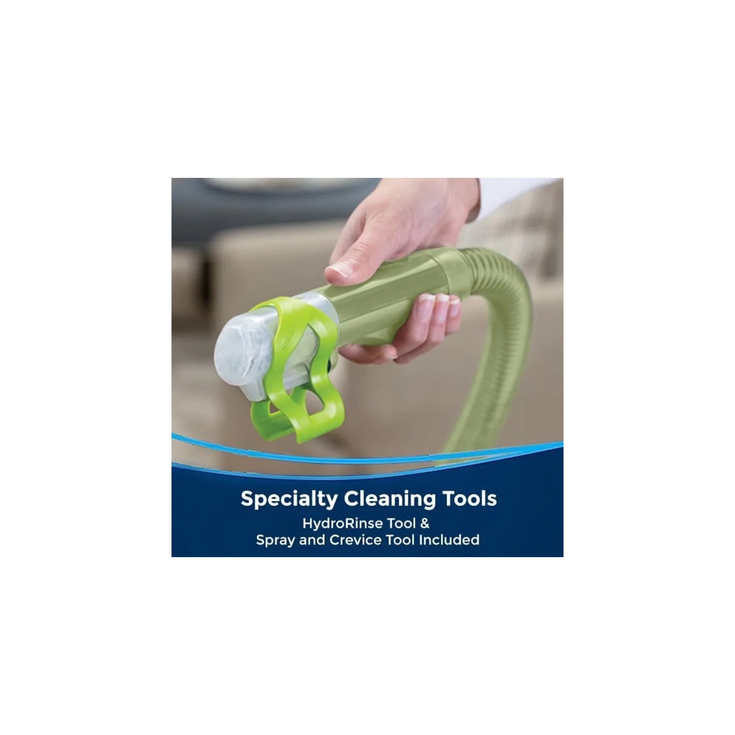 Bissell Little Green Portable Carpet Cleaner with Stain Brush - for Carpet & Upholstery, Household & Automotive - 15 ft Cord