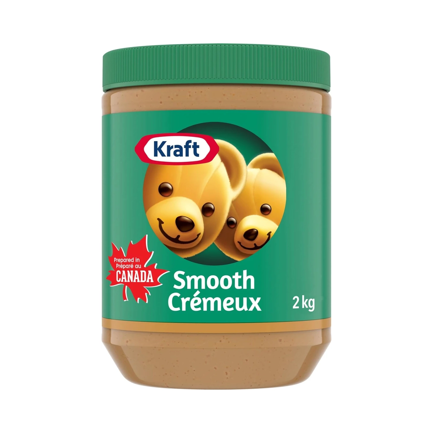 Beurre d'arachide crémeux Kraft – Pot 2&nbsp;kg, tartinade crémeuse et délicieuse