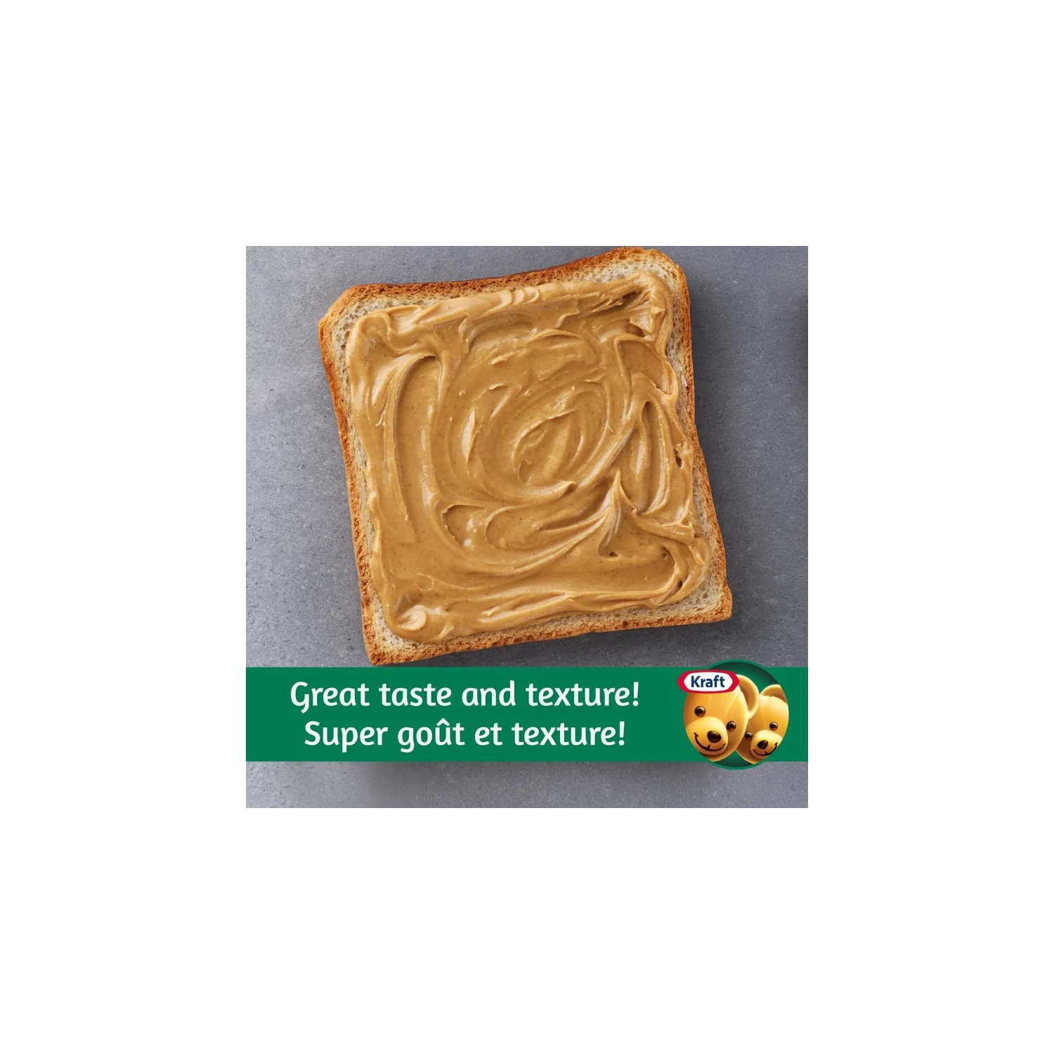 Beurre d'arachide crémeux Kraft – Pot 2 kg, tartinade crémeuse et délicieuse