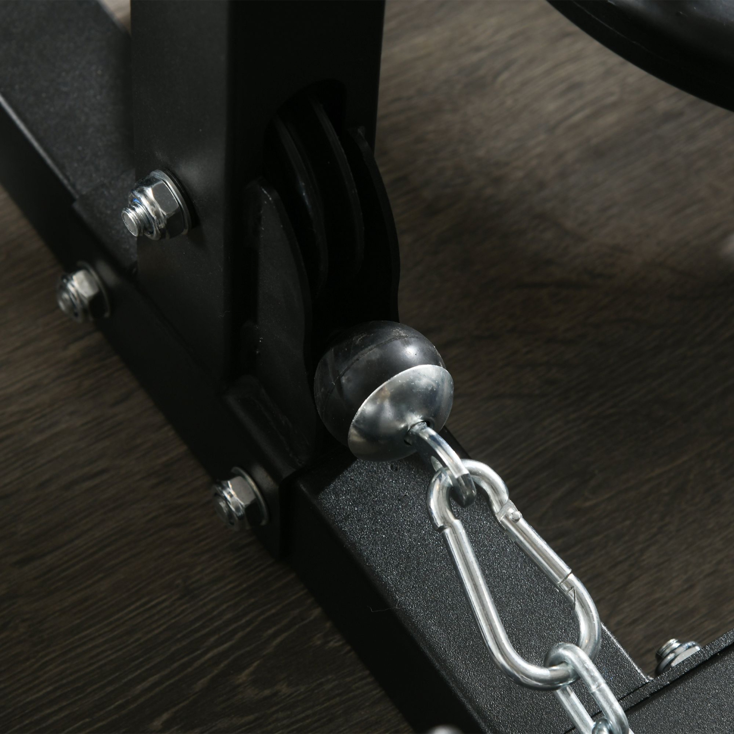 Soozier Home Gym Machine, Multifunctional Gym Equipment with Pull Up Bar, 15-Position Adjustable Strength Training Workout Station for Upper Body