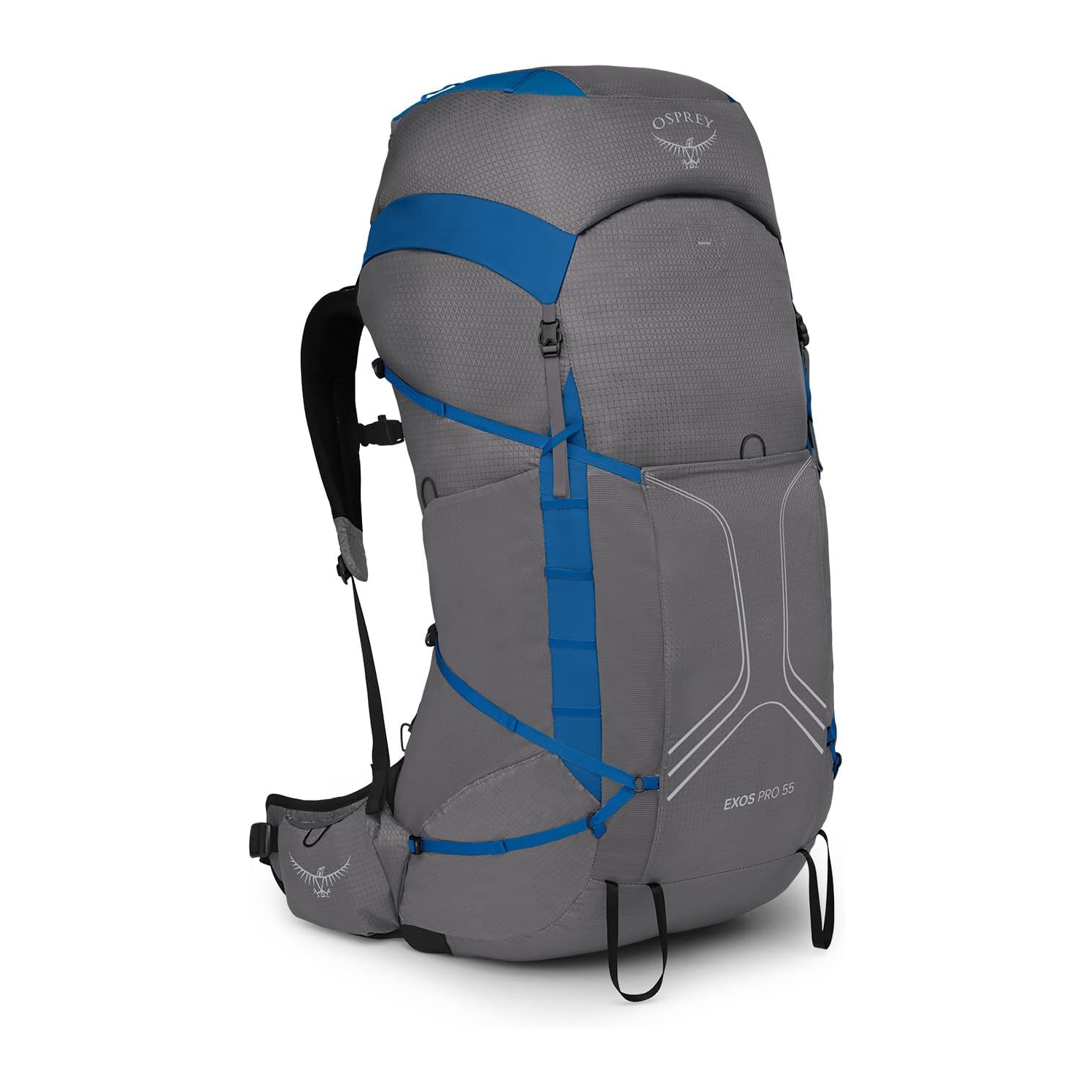 Osprey – Exos ProExos Pro 55 Dale Grey/Agam Blue, hommes, P/M
