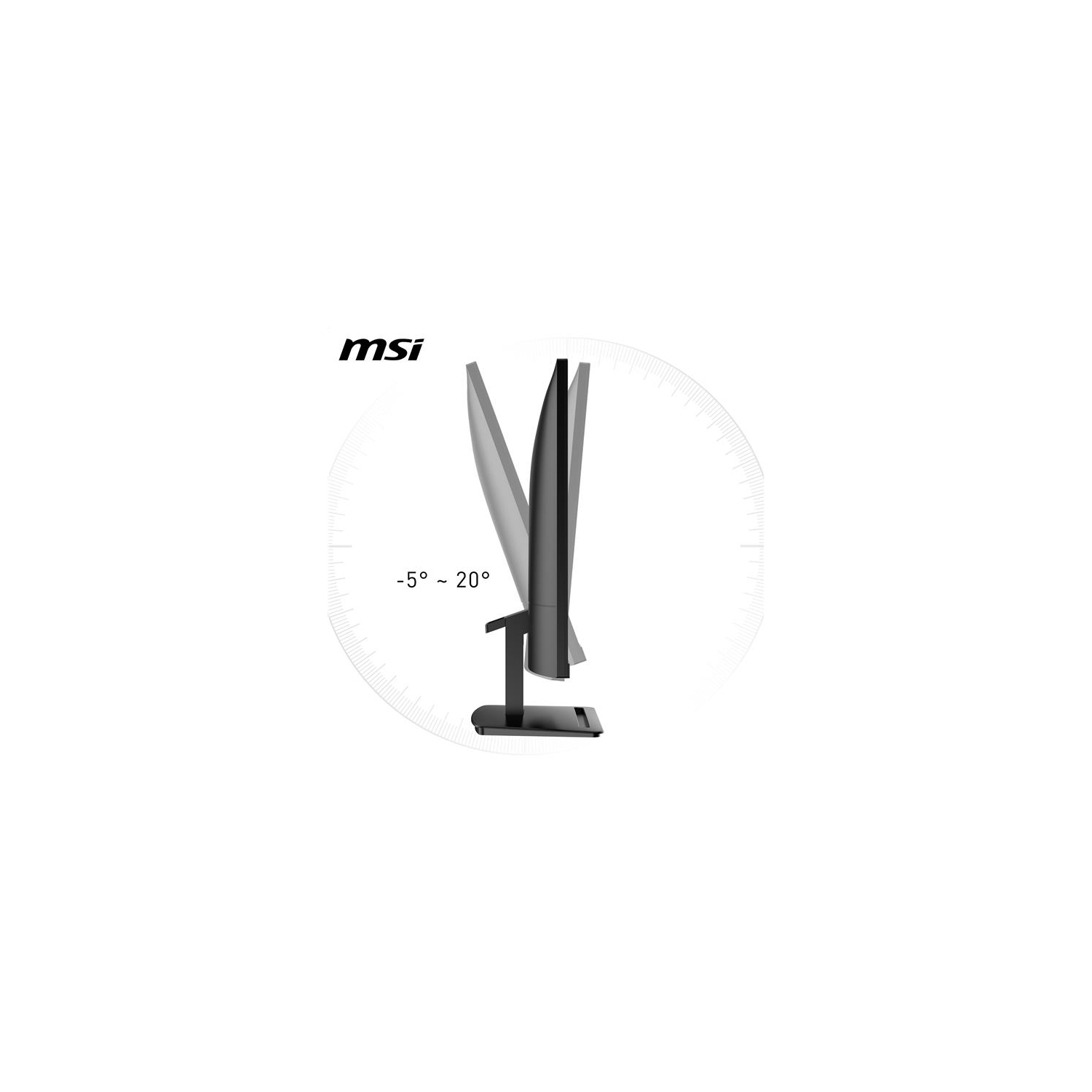 Moniteur IPS inclinable 60&nbsp;Hz 3840 x 2160 4K 4&nbsp;ms (gris à gris) de 27&nbsp;po de MSI (PRO MP273U)