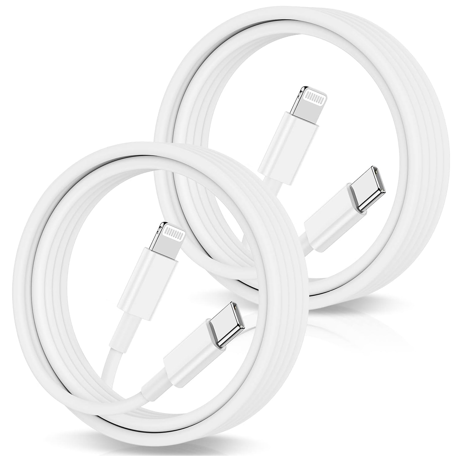 Renova- Apple iPhone USB-C Lightning Connector Cable | Compatible With iPhone 14, 13, 12, 11 Pro Max, XR, XS, iPad 10th Gen, 9th Gen,