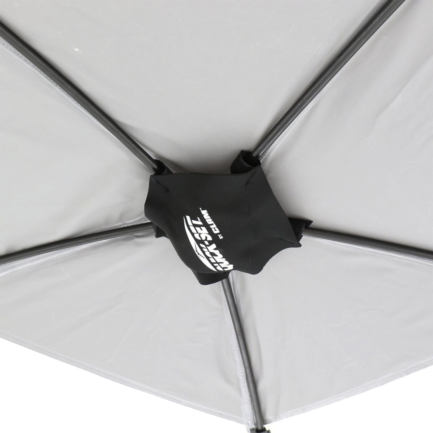 Abri de camping portatif d'extérieur de 11,5 x 11,5 pi Escape de CLAM-Set, gris