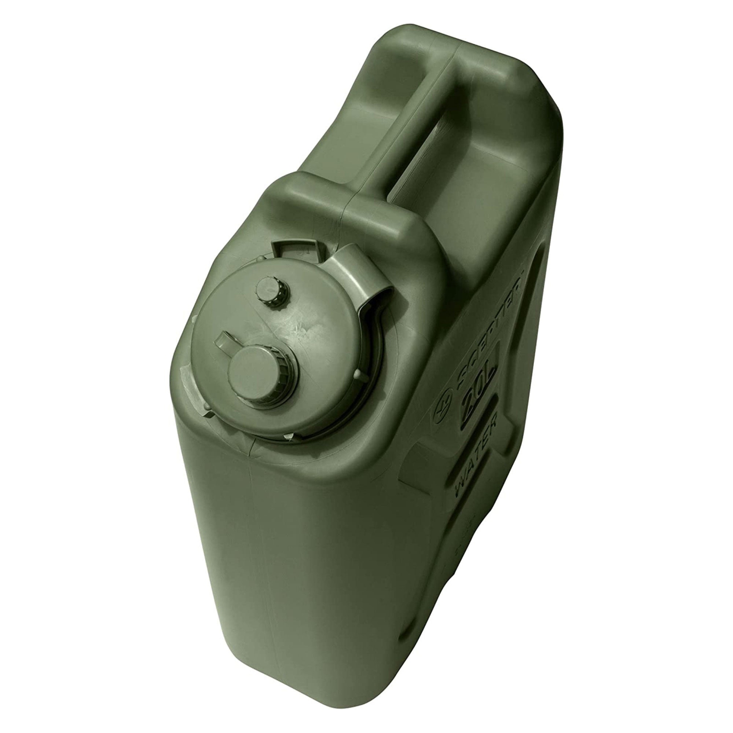 Scepter BPA Durable 5 Gallon Portable Water Storage Container, Green