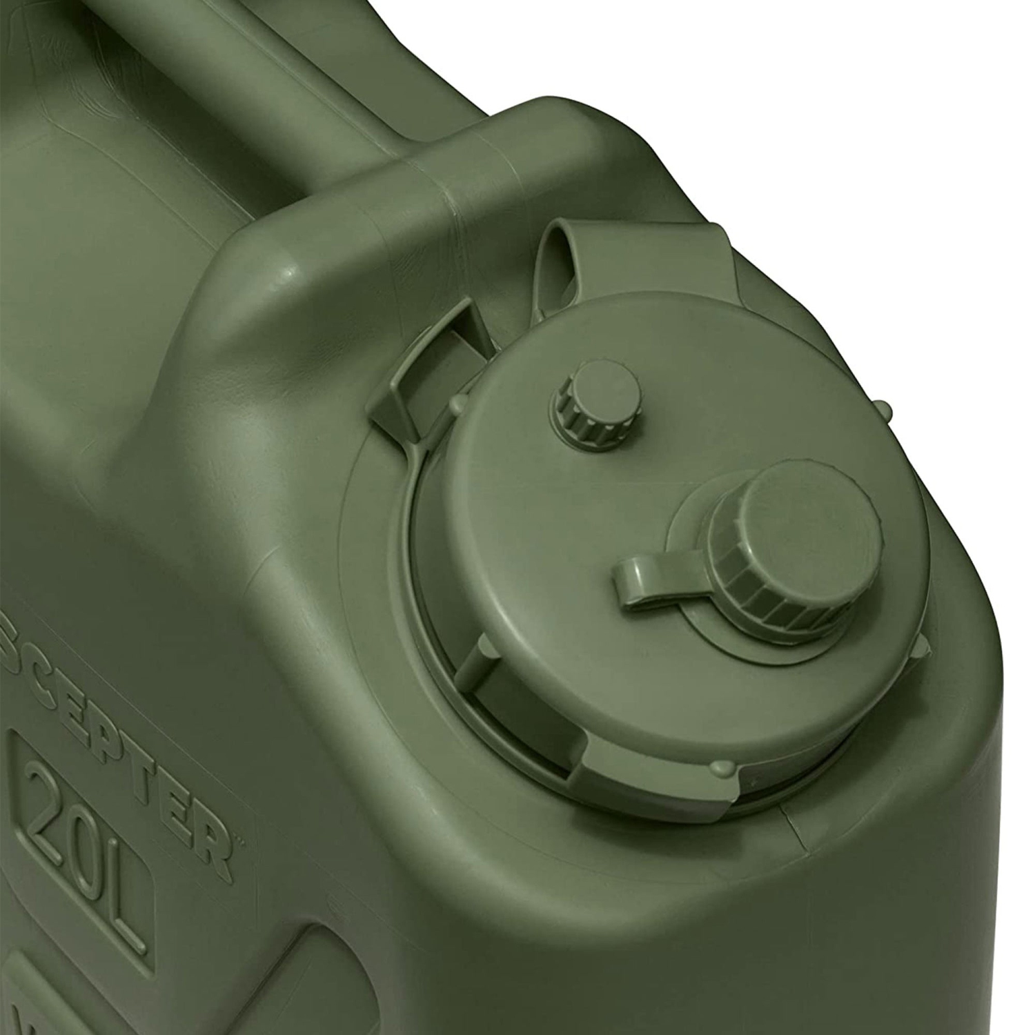 Scepter BPA Durable 5 Gallon Portable Water Storage Container, Green