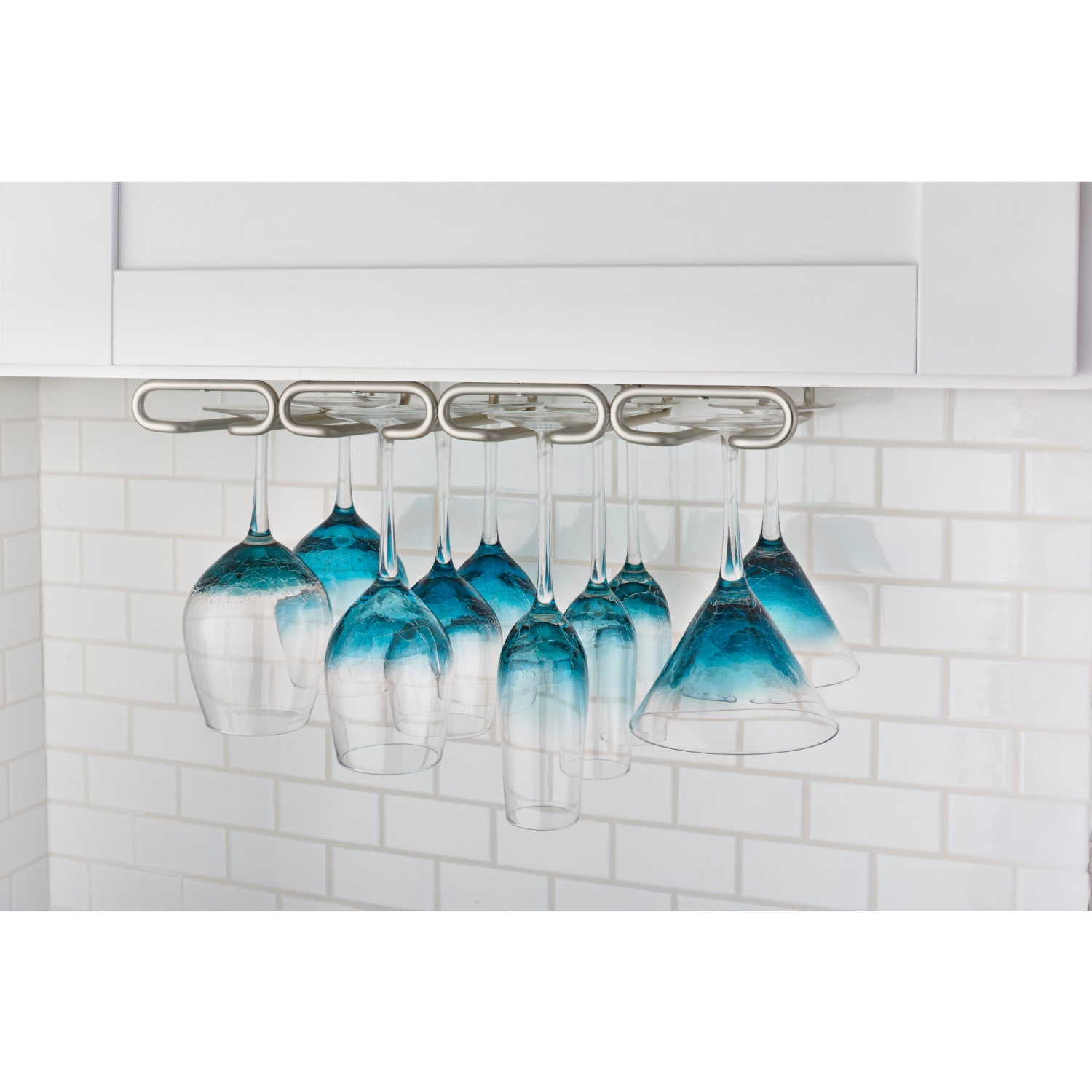 Rev-A-Shelf – porte-verres et verres à pied à quatre compartiments, 11 po, nickel, 3450-11SN