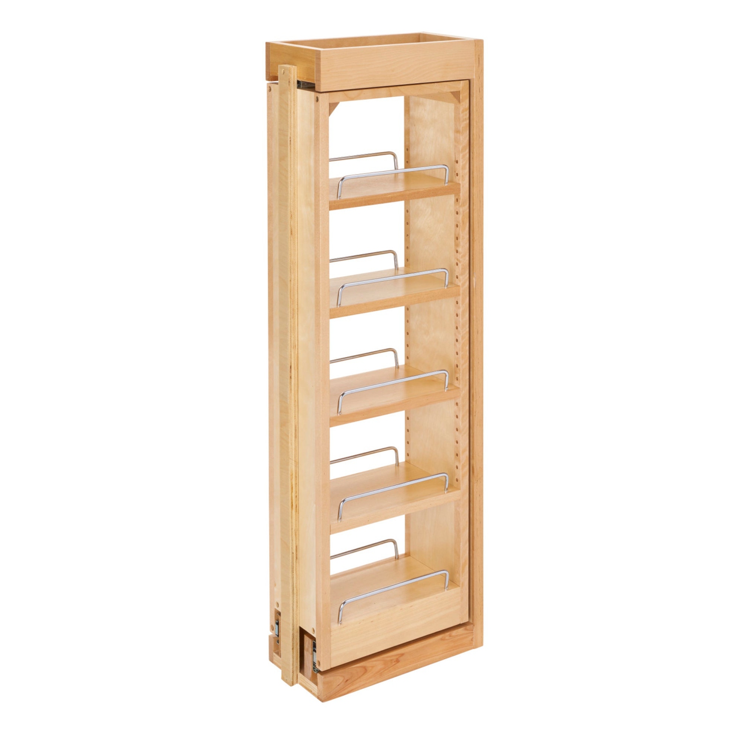 Rev-A-Shelf – Armoire de remplissage murale coulissante en bois, 36&nbsp;po de haut, 432-WF36-6C